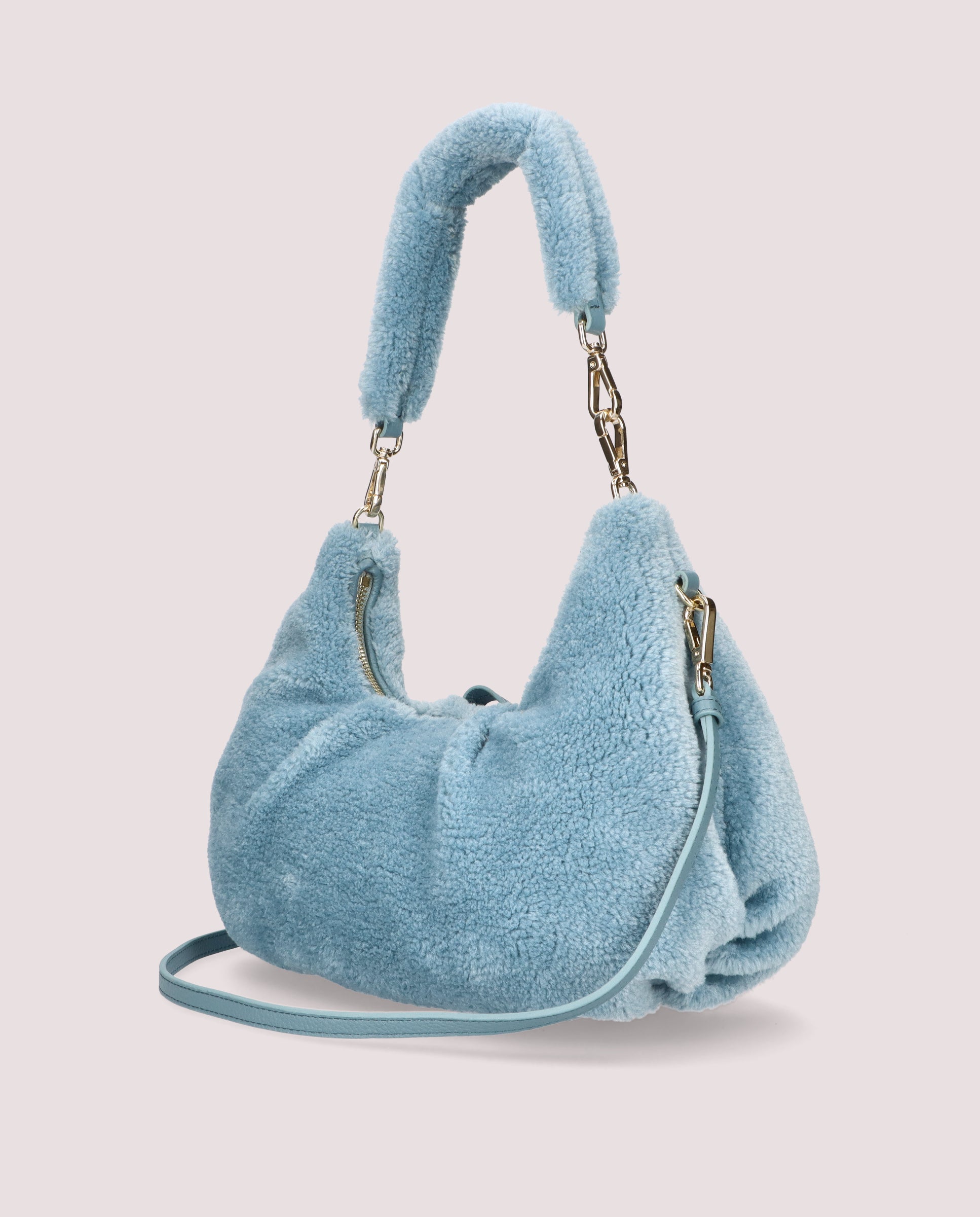 Blue Woven Bags