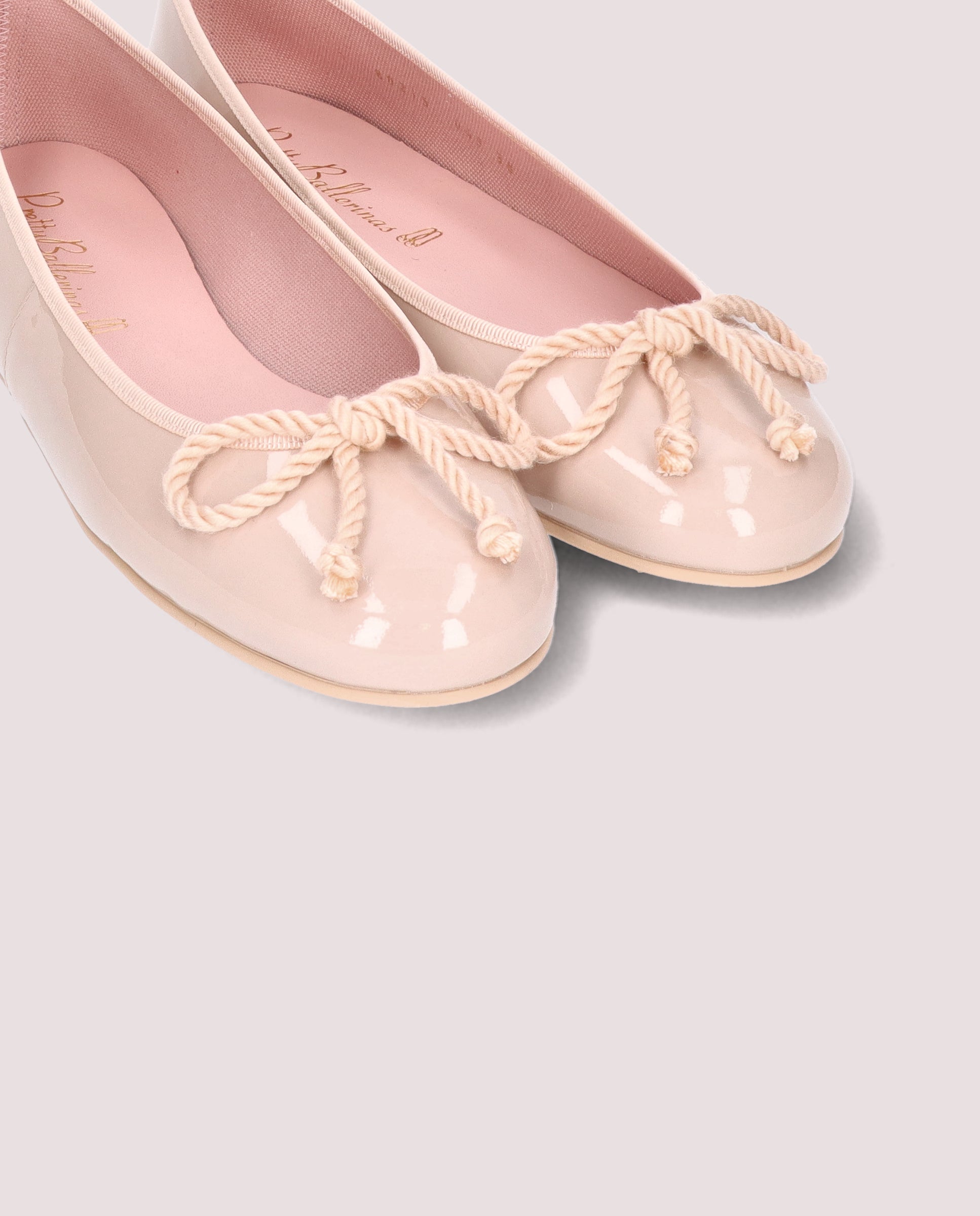 Rosario Rosas Patent Leather Ballet Flats