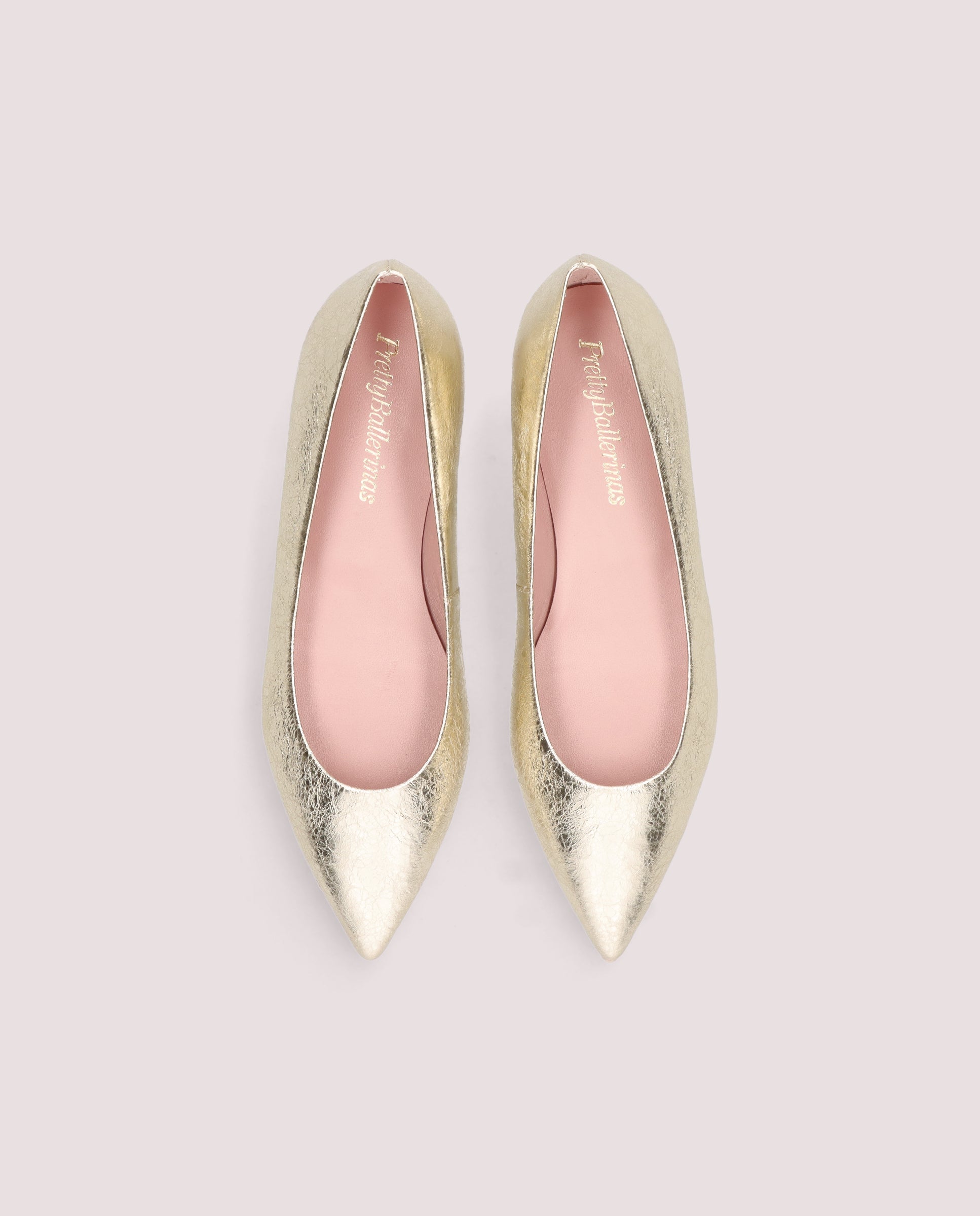 Bailarinas Ella Dorados Pieles metalizadas