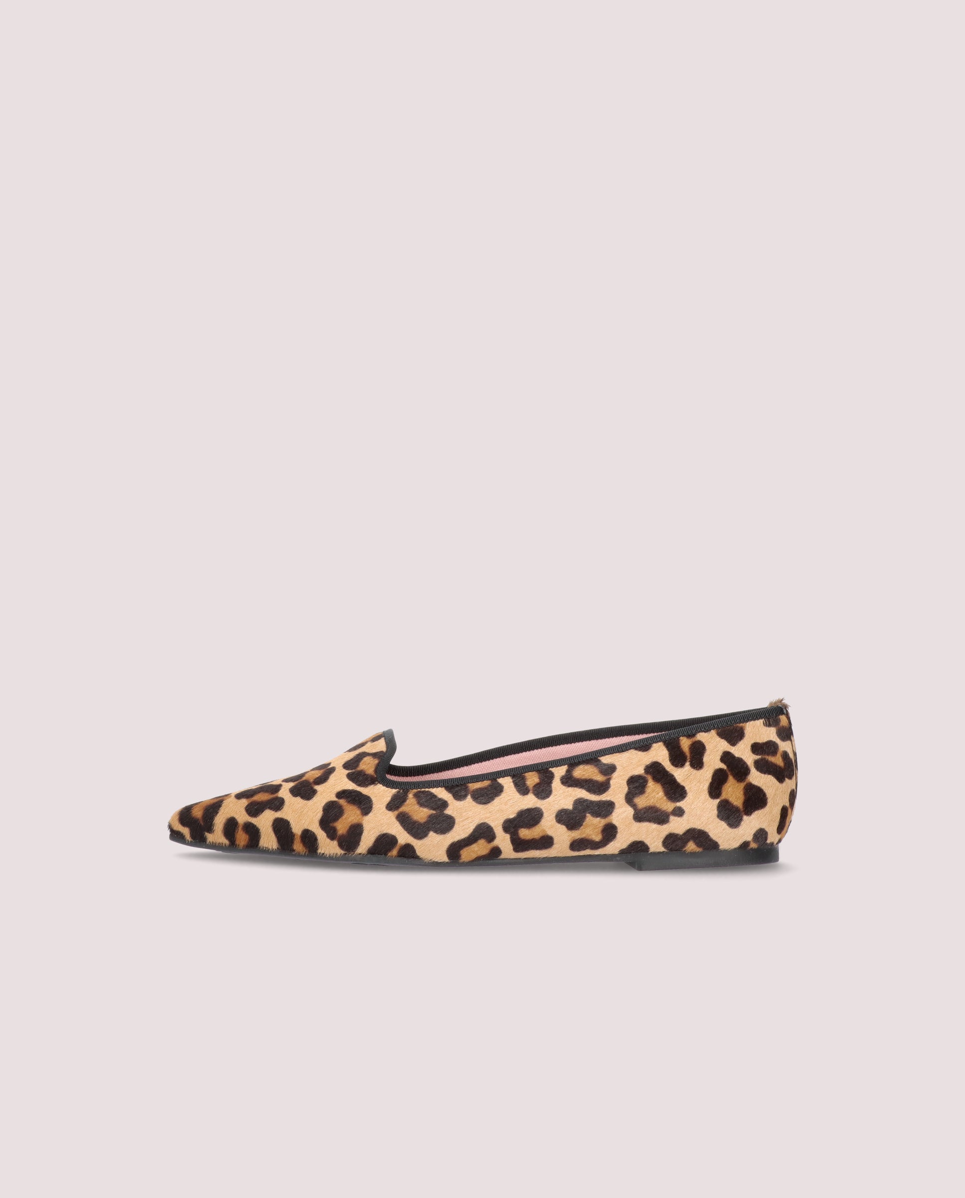 Ella Animal Print Pony Loafers