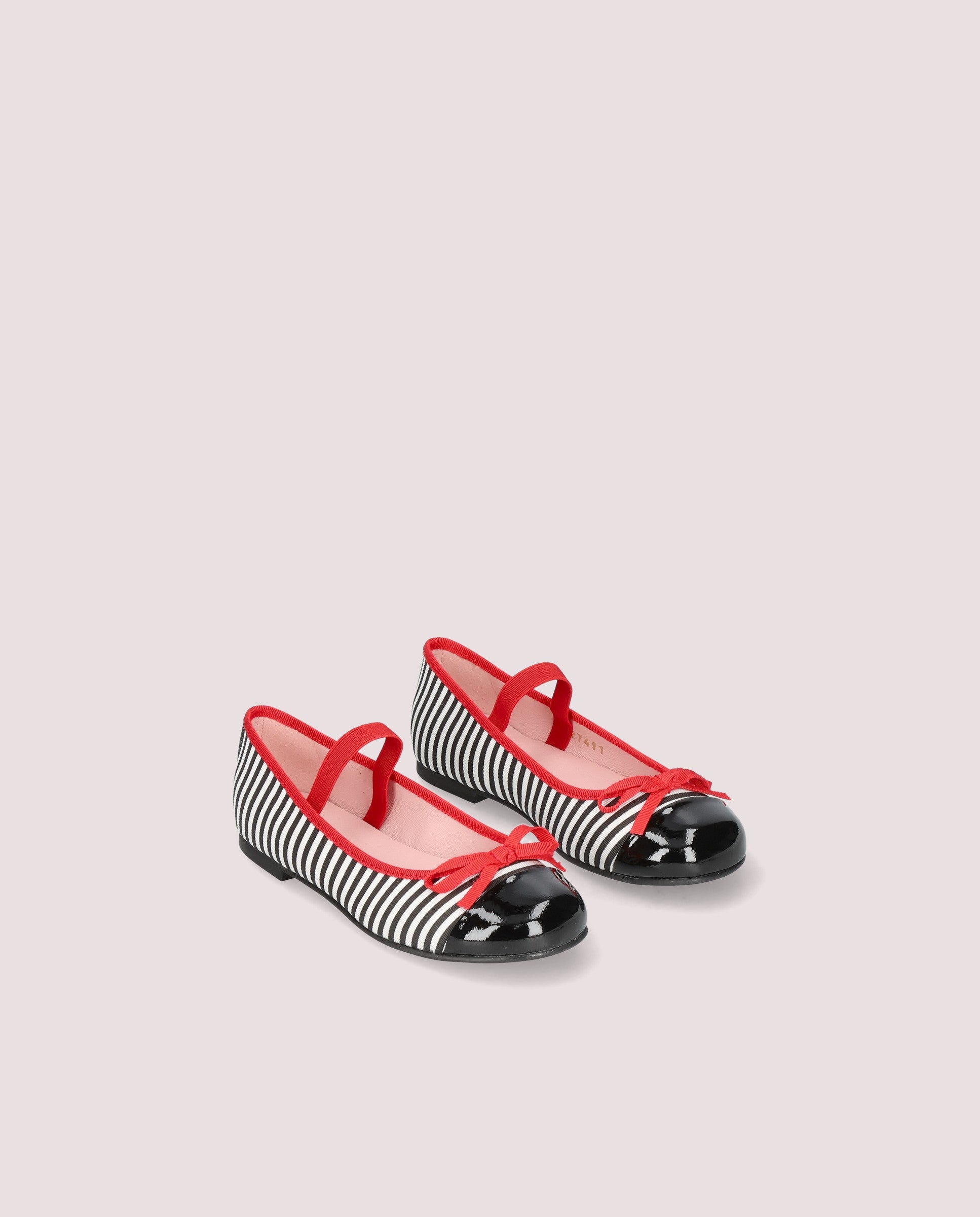 Hannah Black Knitted Ballerinas