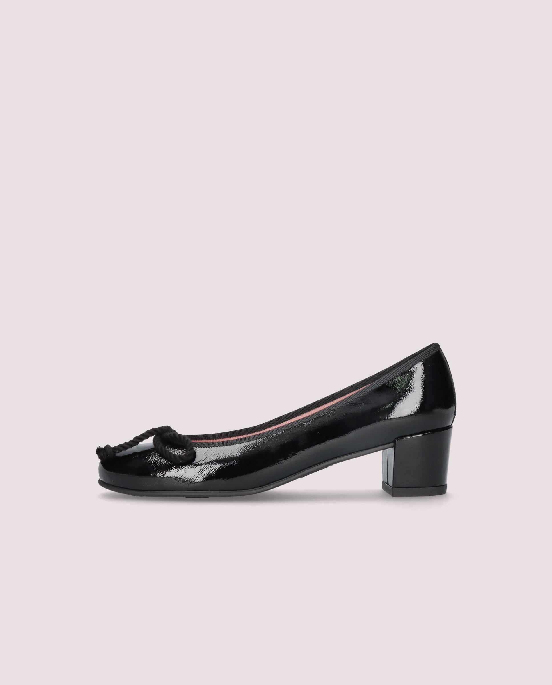 Joanna Negros Patent Leather Ballet Flats