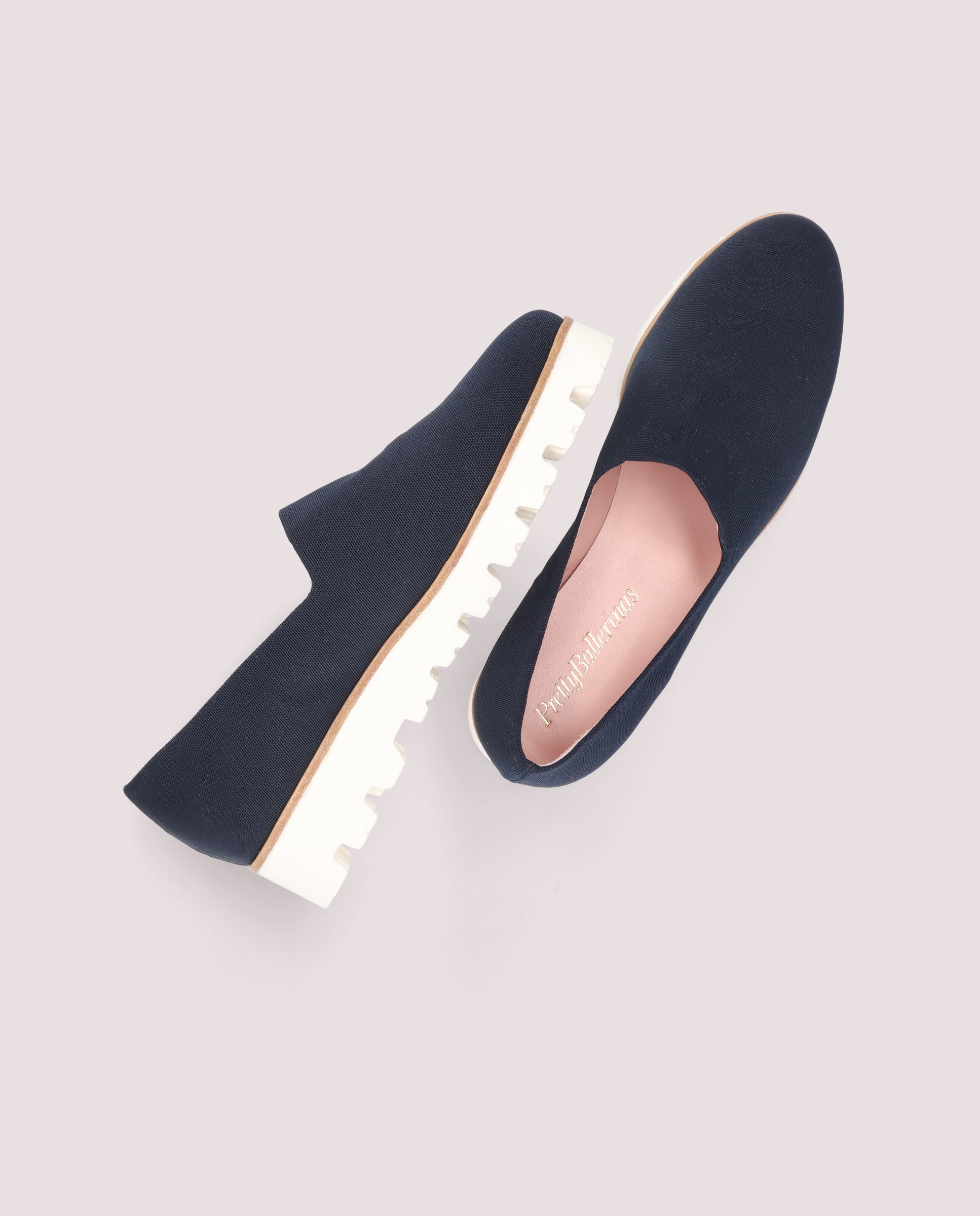 Charlize Blue Woven Loafers