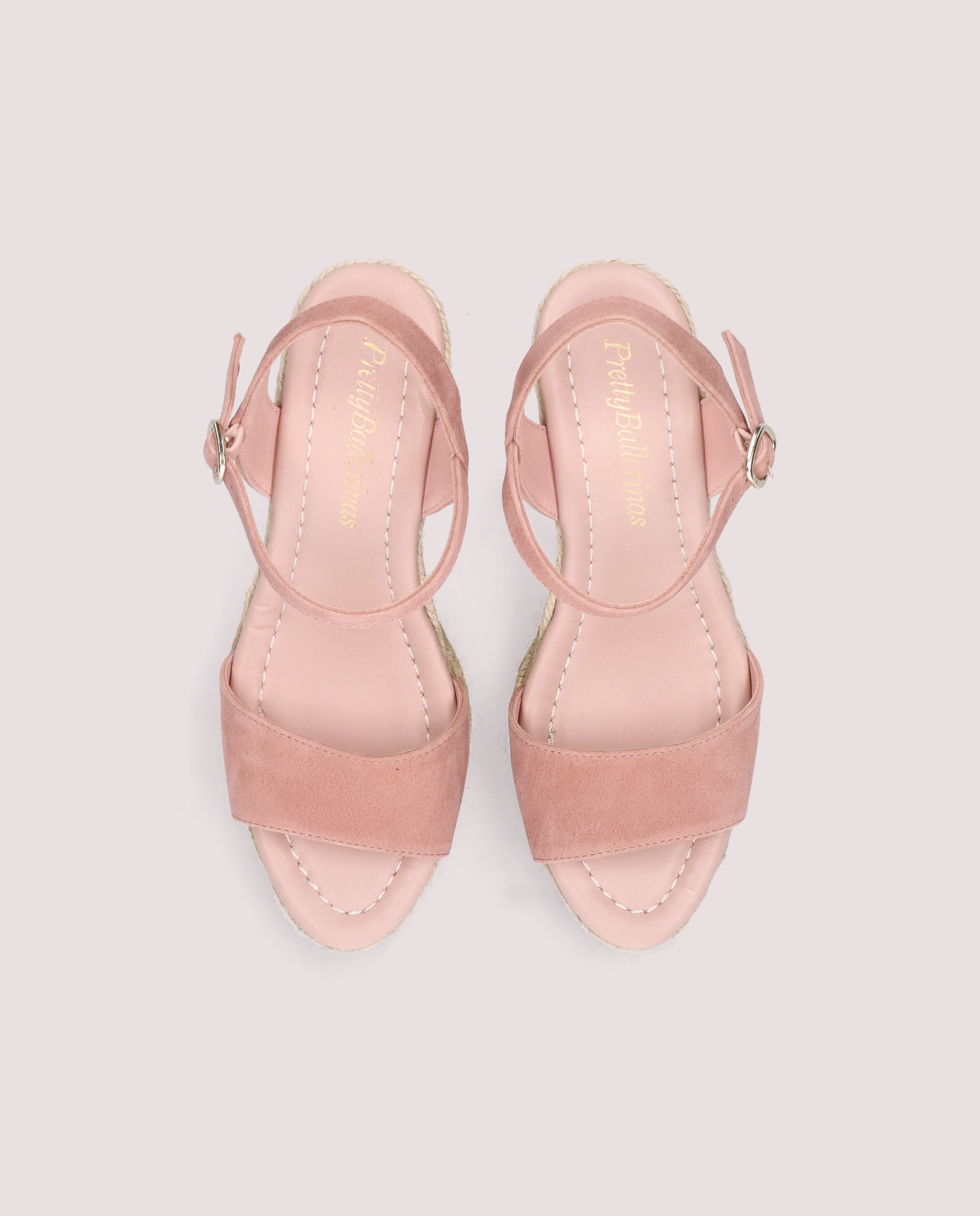 Deborah Rosas Suede Esparto Espadrilles