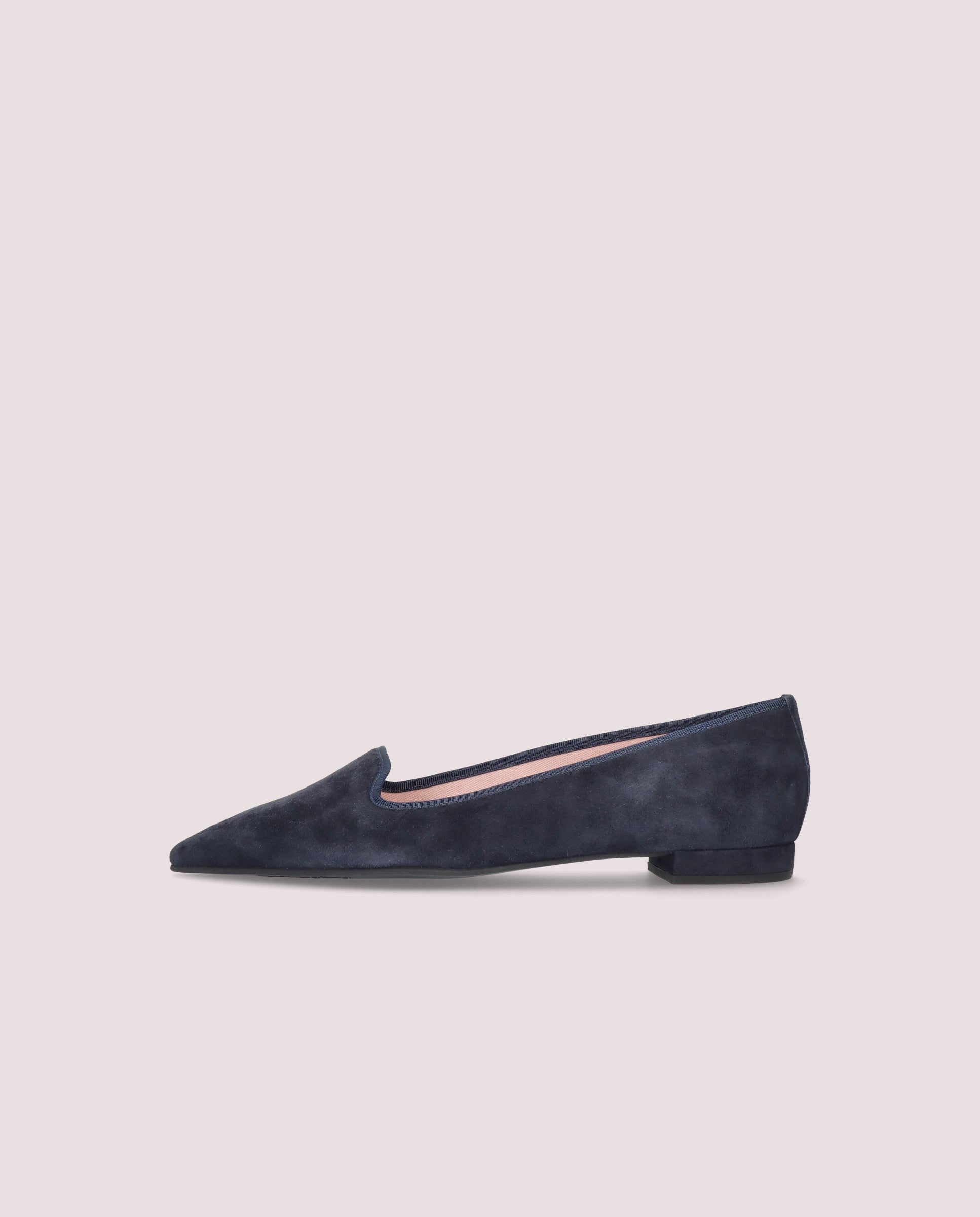 Clementine Blue Suede Loafers