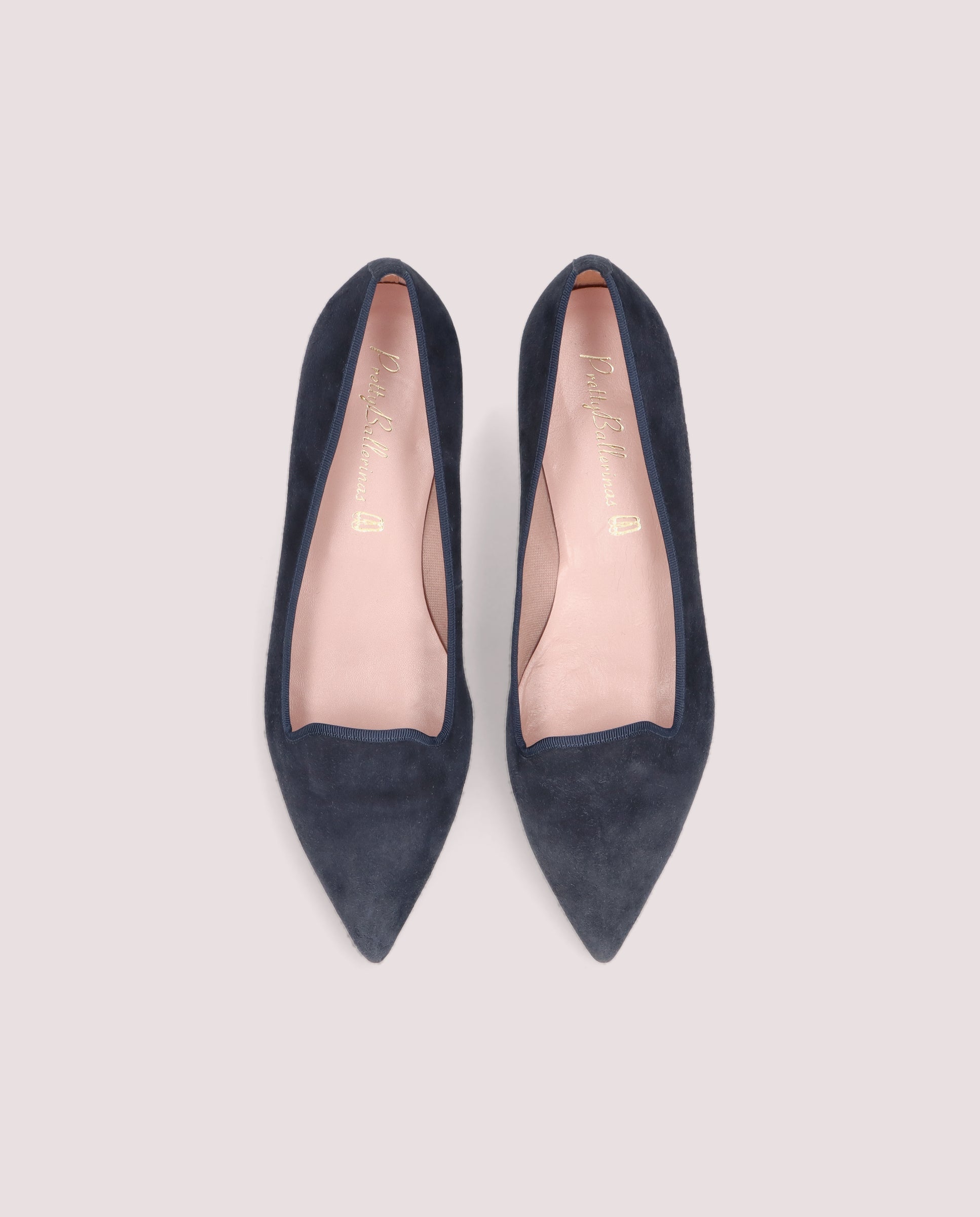 Clementine Blue Suede Loafers