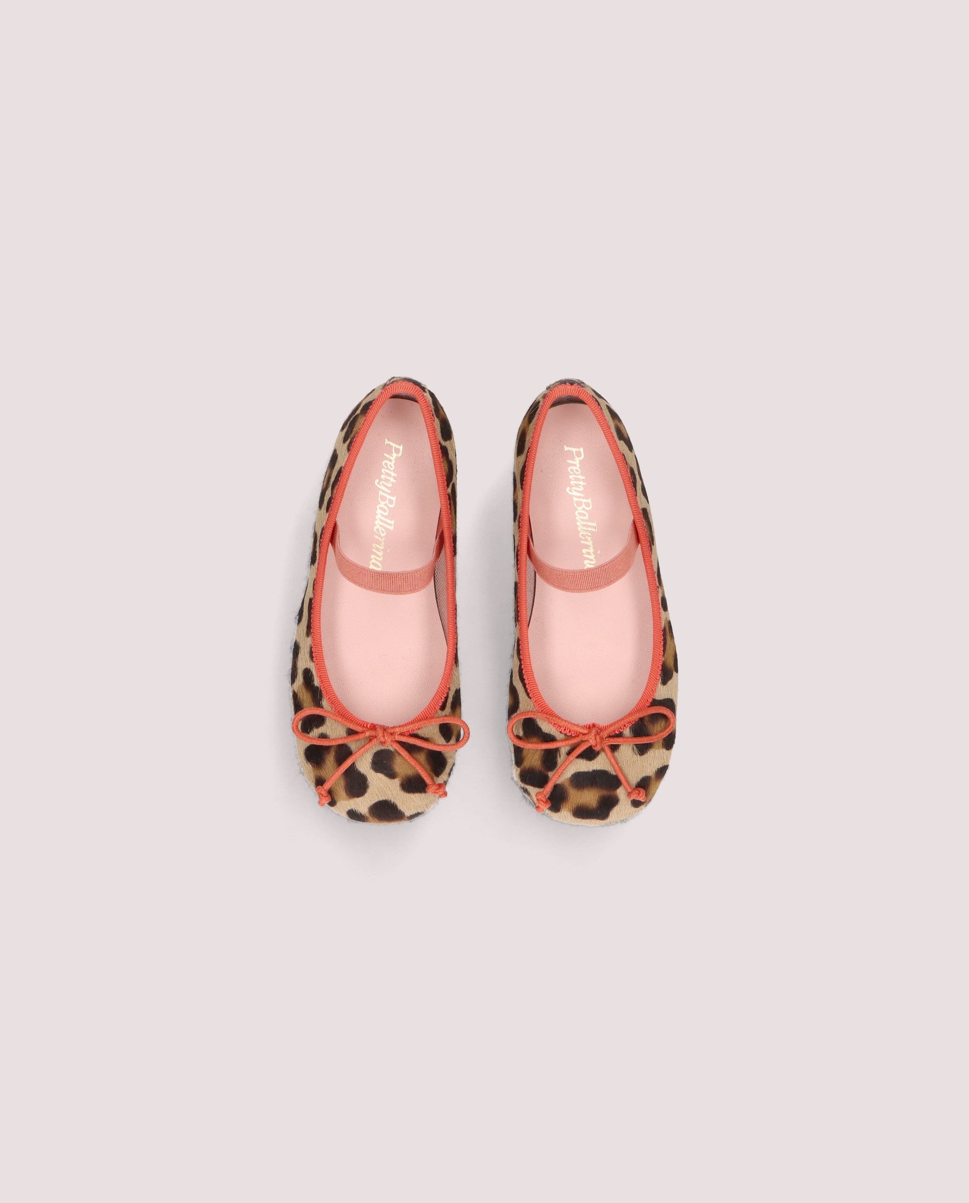 Hannah Animal Print Pony Ballerinas