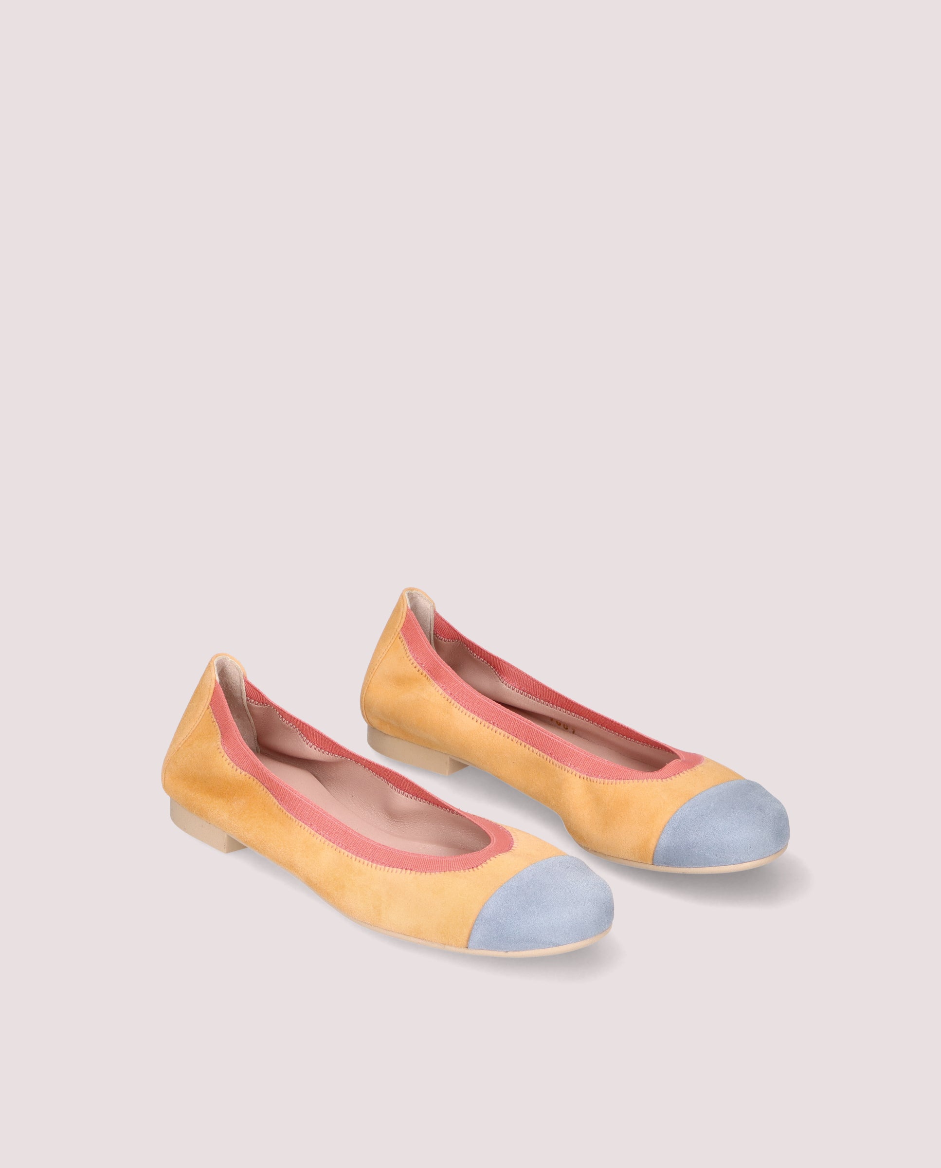 Shirley Multicolor Suede Ballerinas