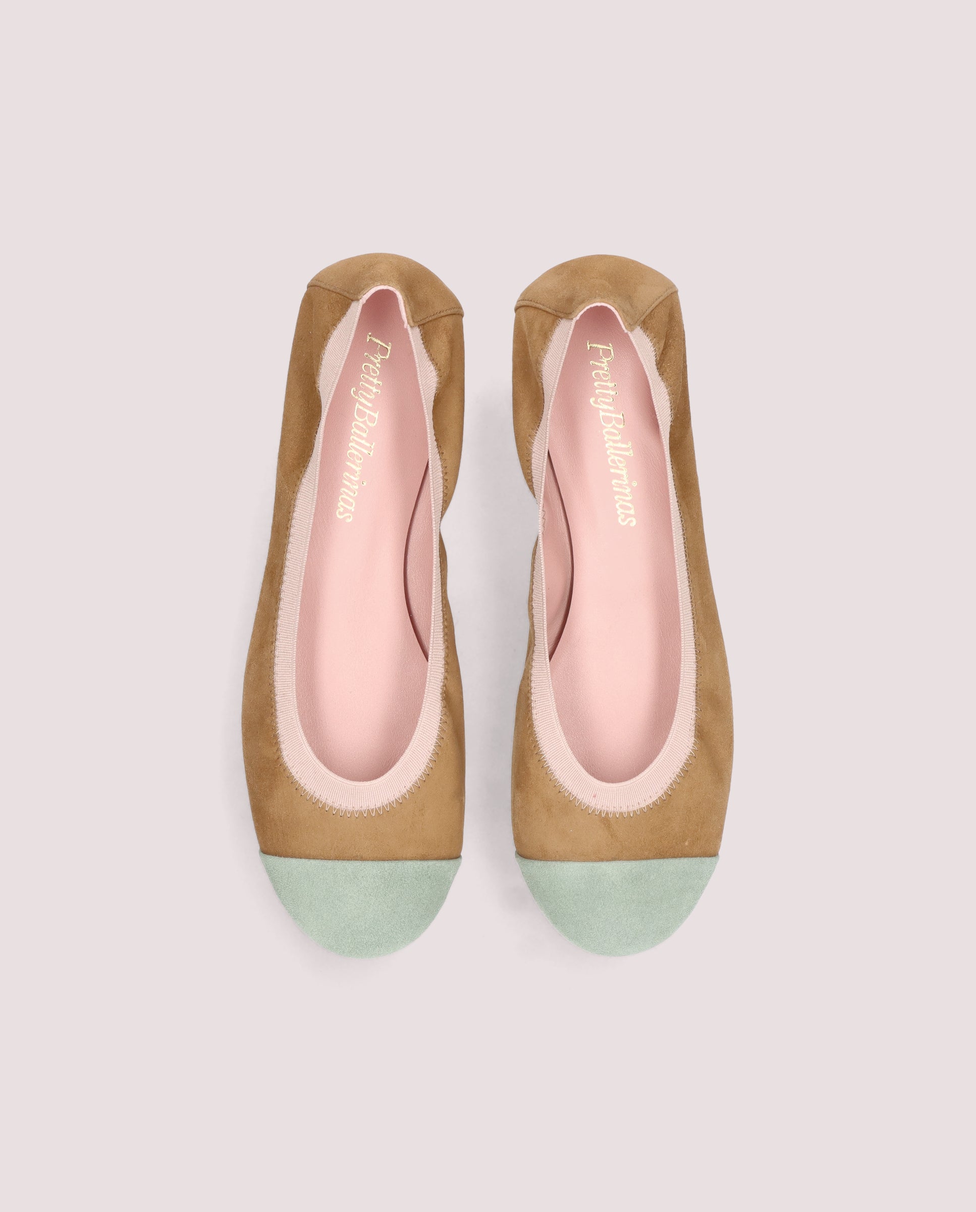 Shirley Multicolor Suede Ballerinas