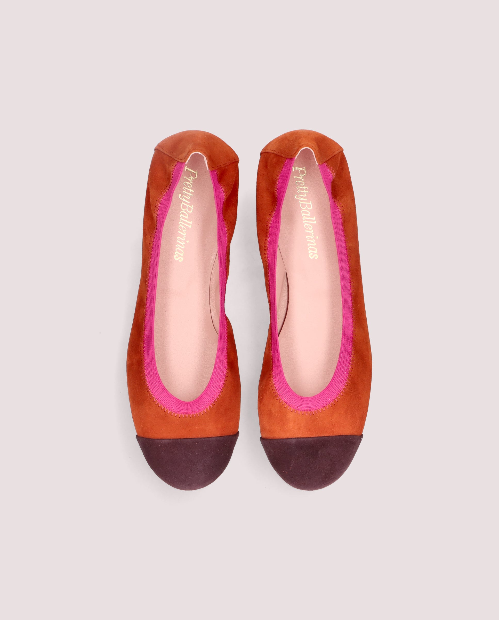 Shirley Multicolor Suede Ballerinas