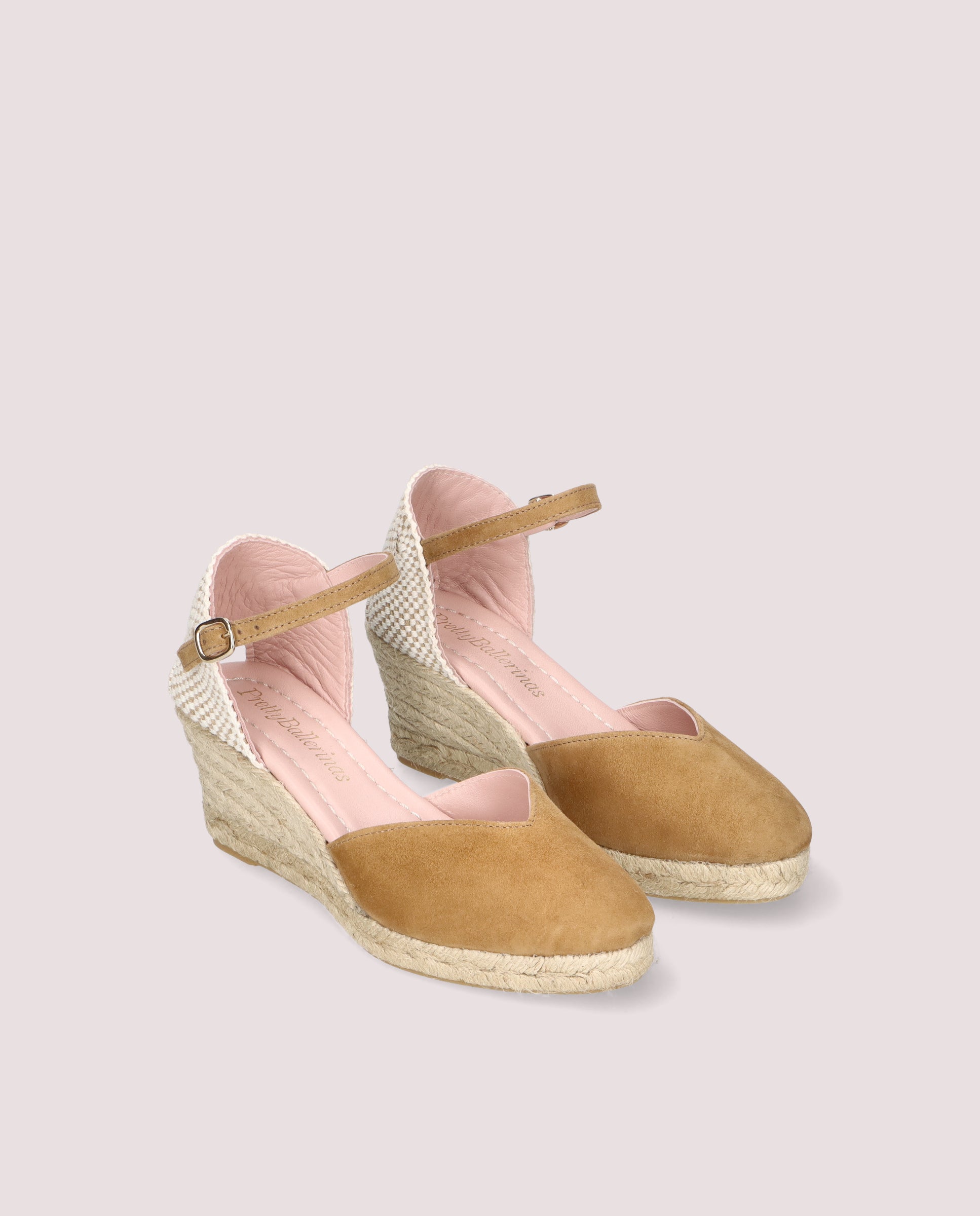 Deborah Brown Suede Esparto Espadrilles