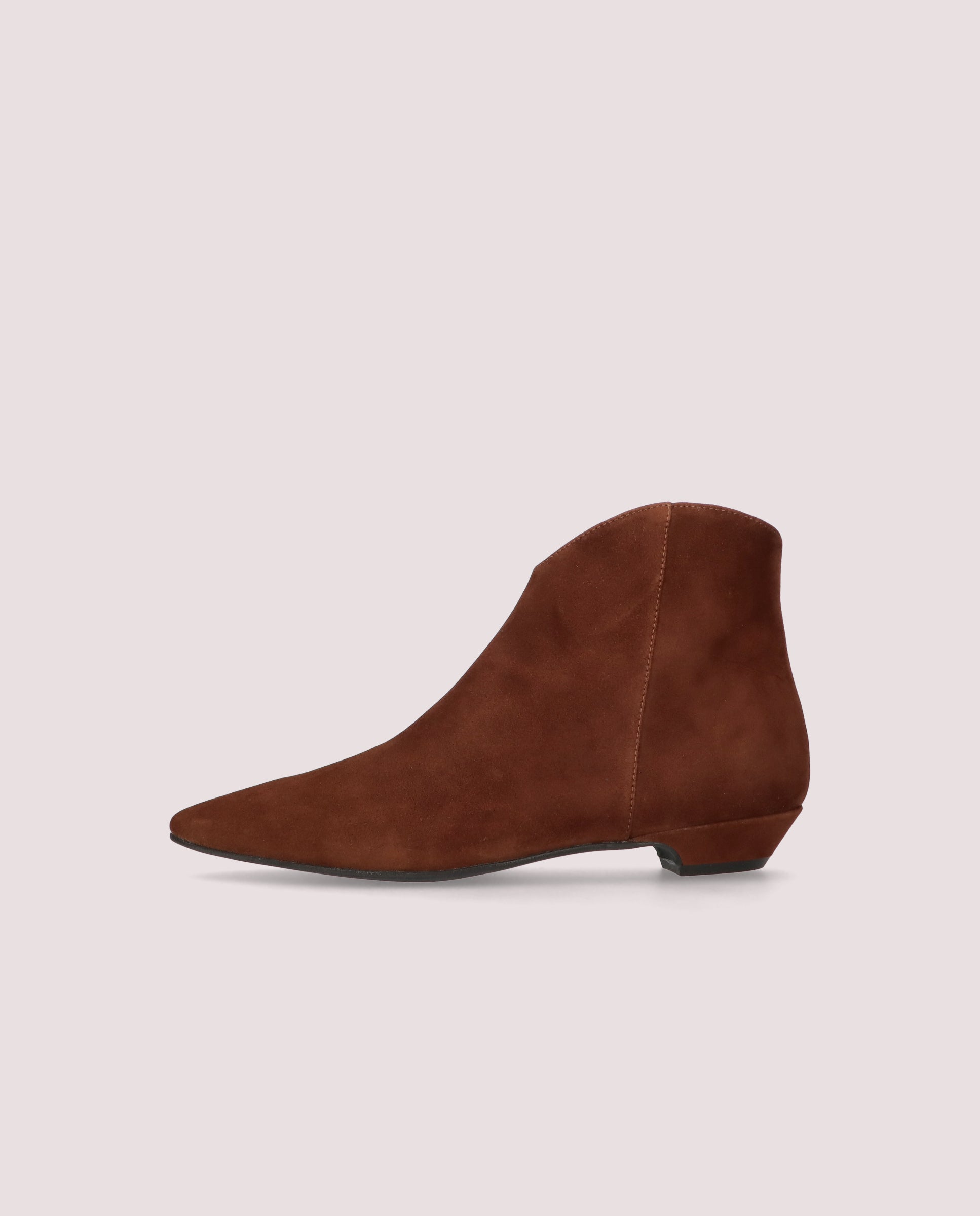 Robin Brown Suede Ankle Boots