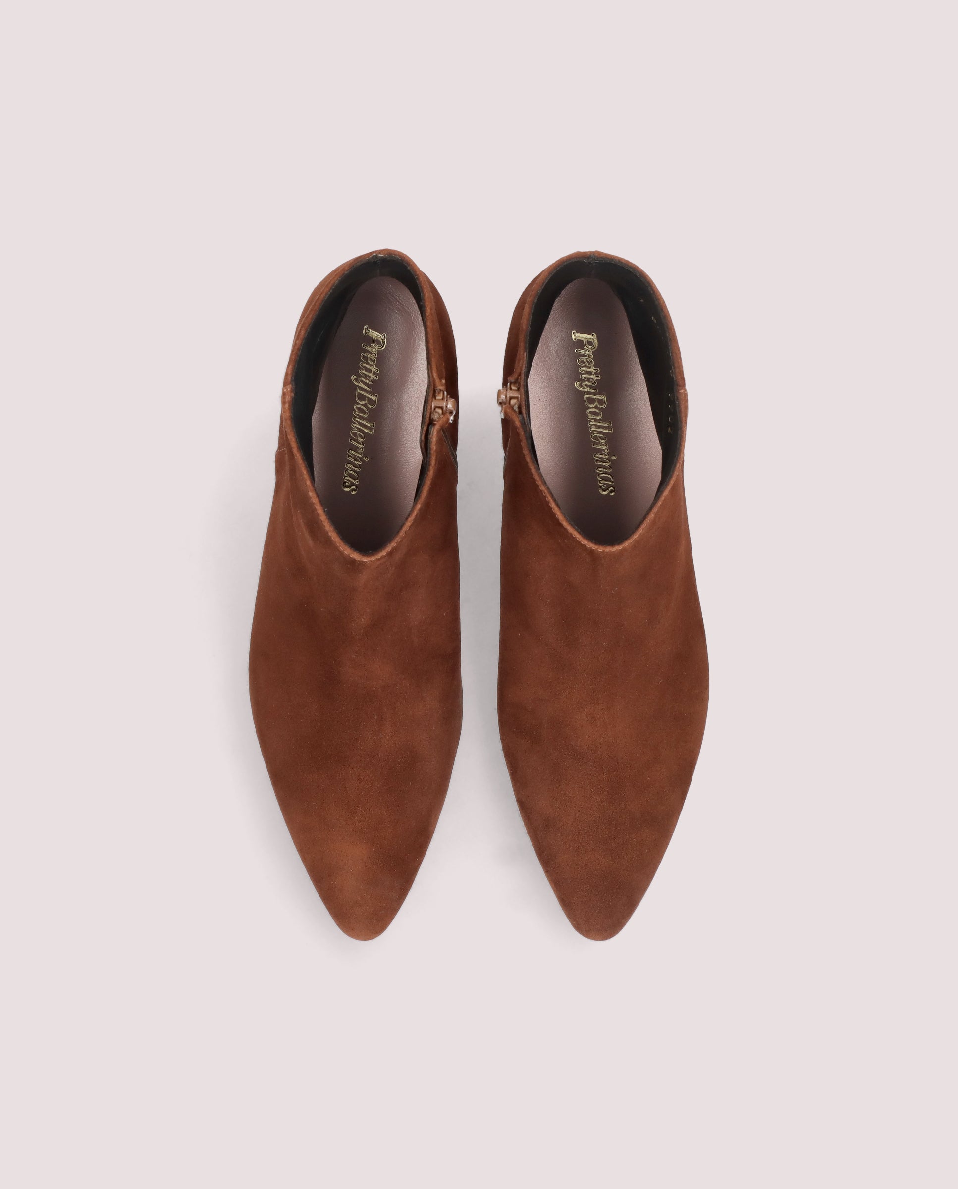 Robin Brown Suede Ankle Boots