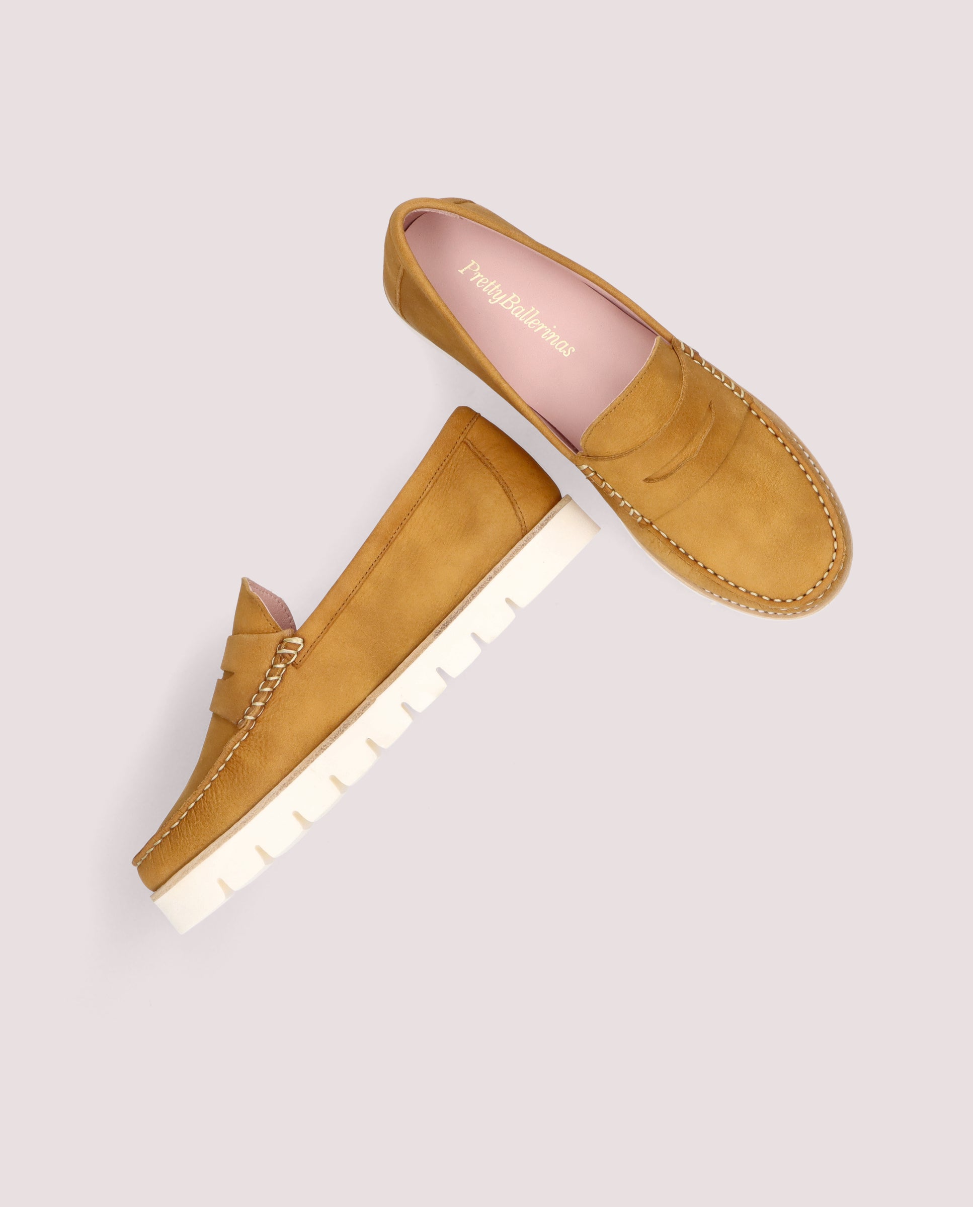 Josephine Brown Leather Loafers