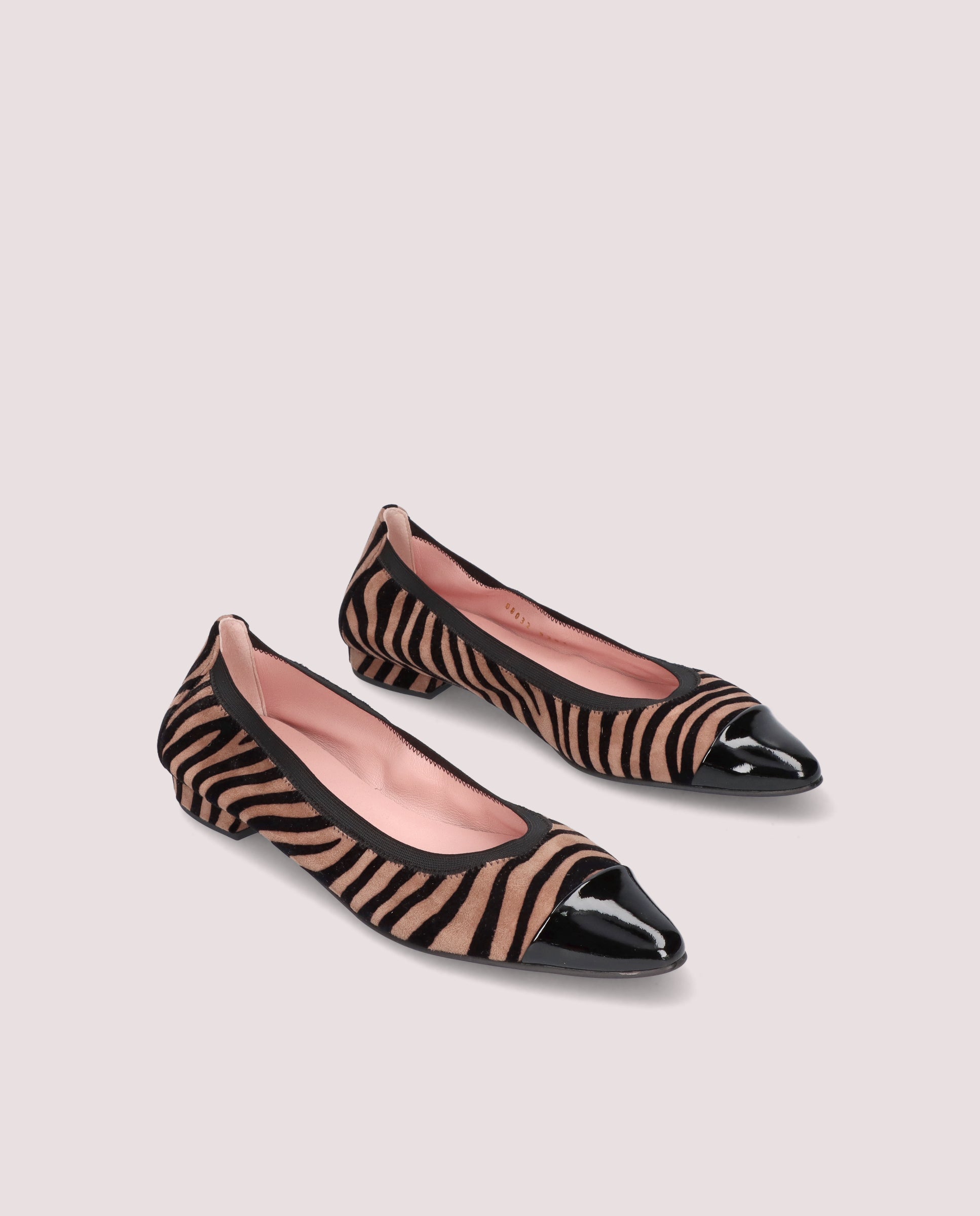 Elise Brown Suede Ballerinas