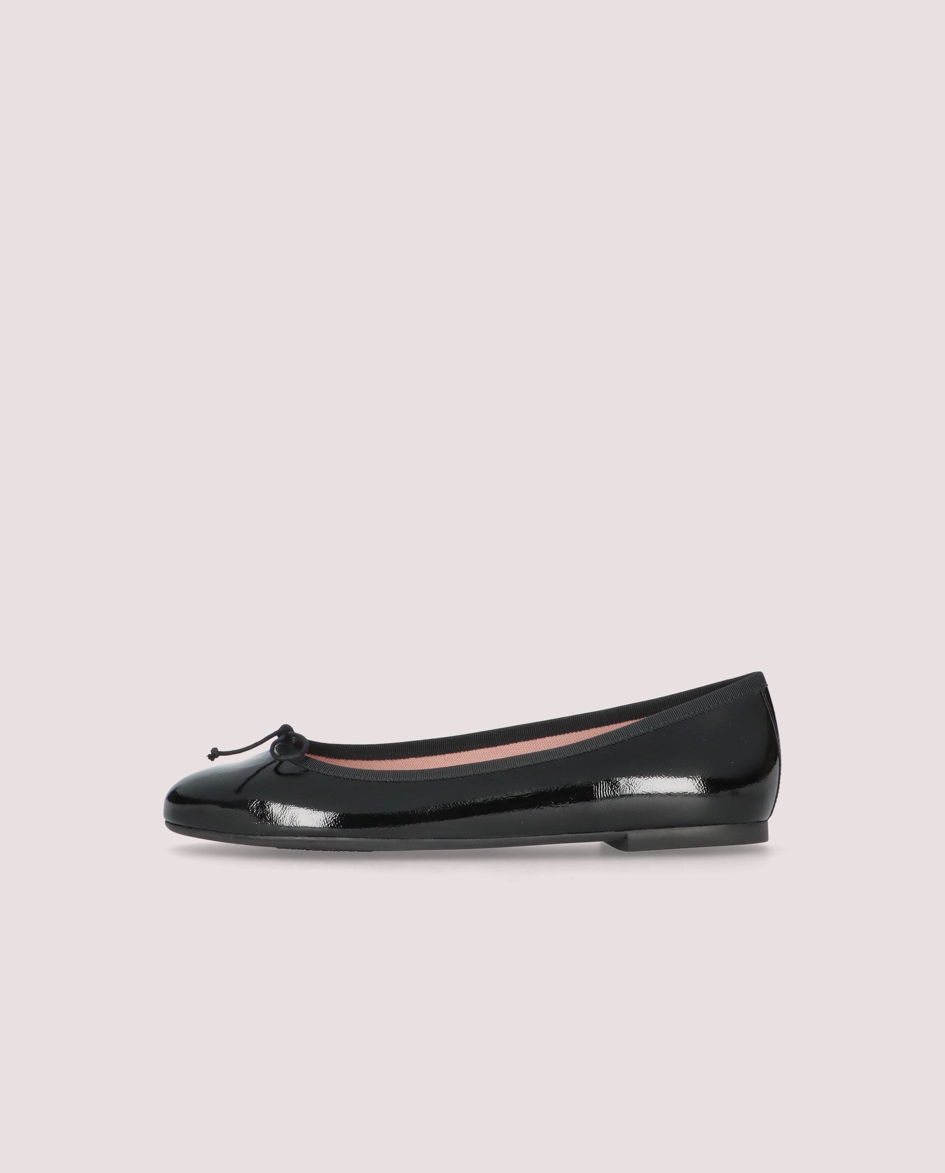 Nicole Black Patent Leather Ballet Flats