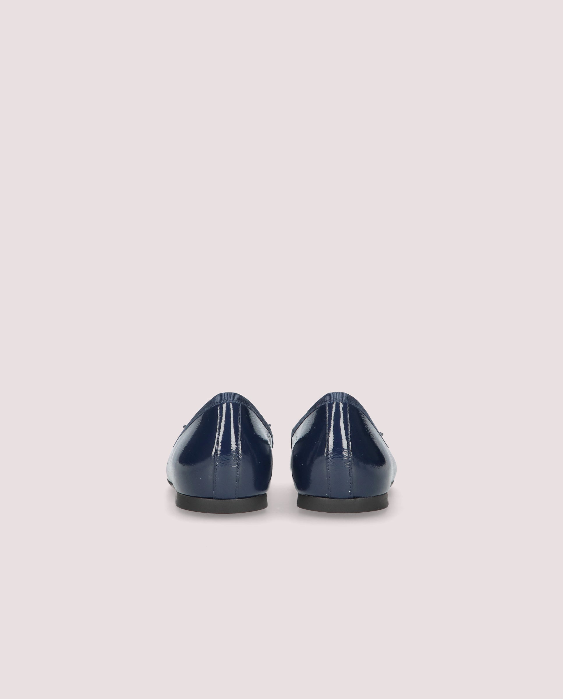 Nicole Blue Patent Leather Ballerinas