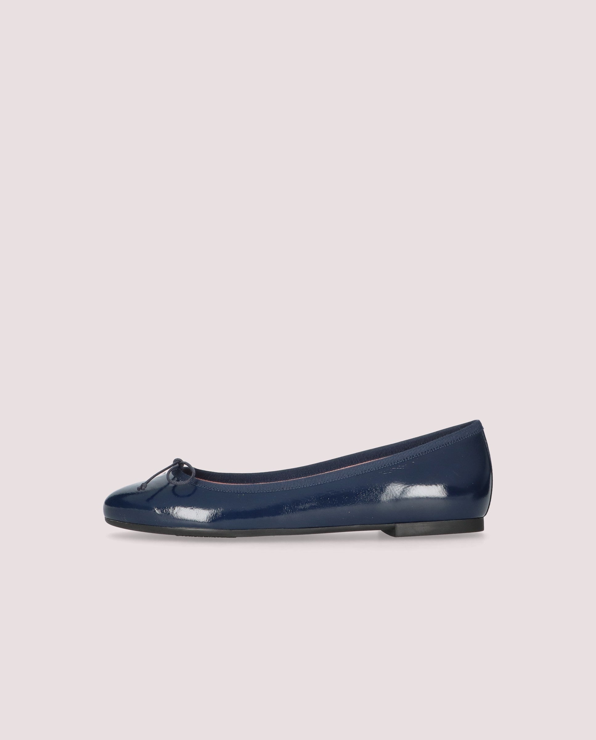 Nicole Blue Patent Leather Ballerinas