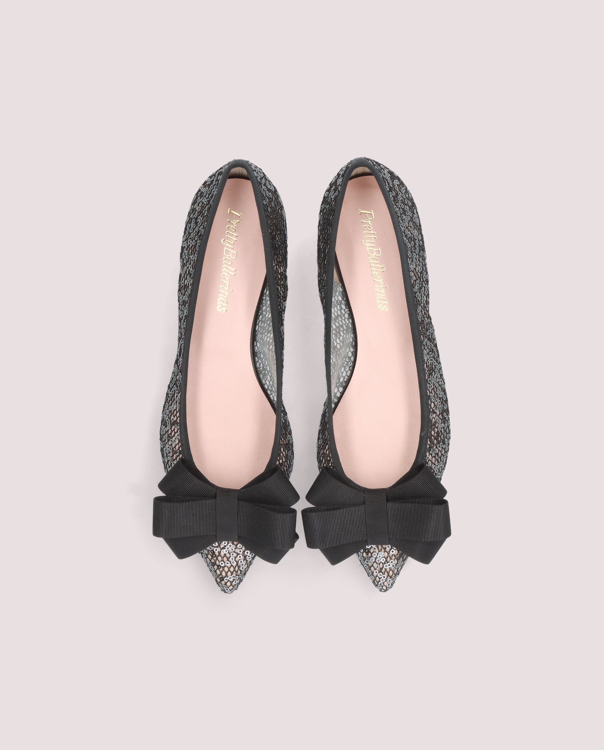 Ella Negros Red Ballerinas