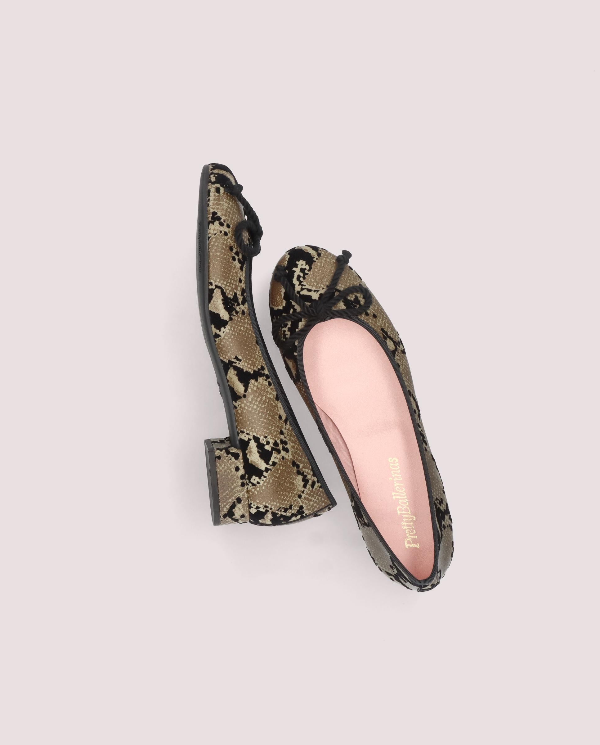 Gretschen Green Suede Ballerinas