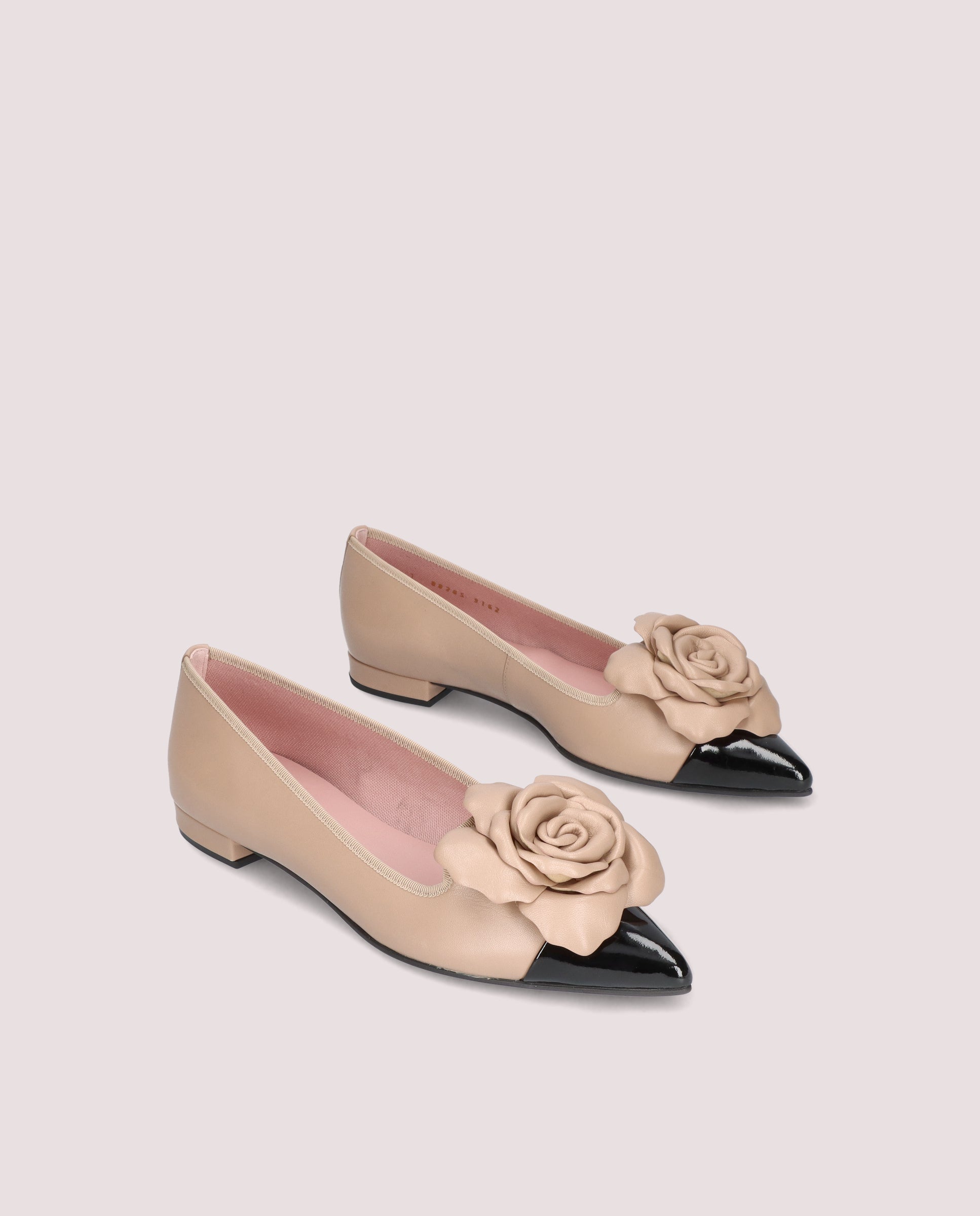 Clementine Beige Leather Loafers