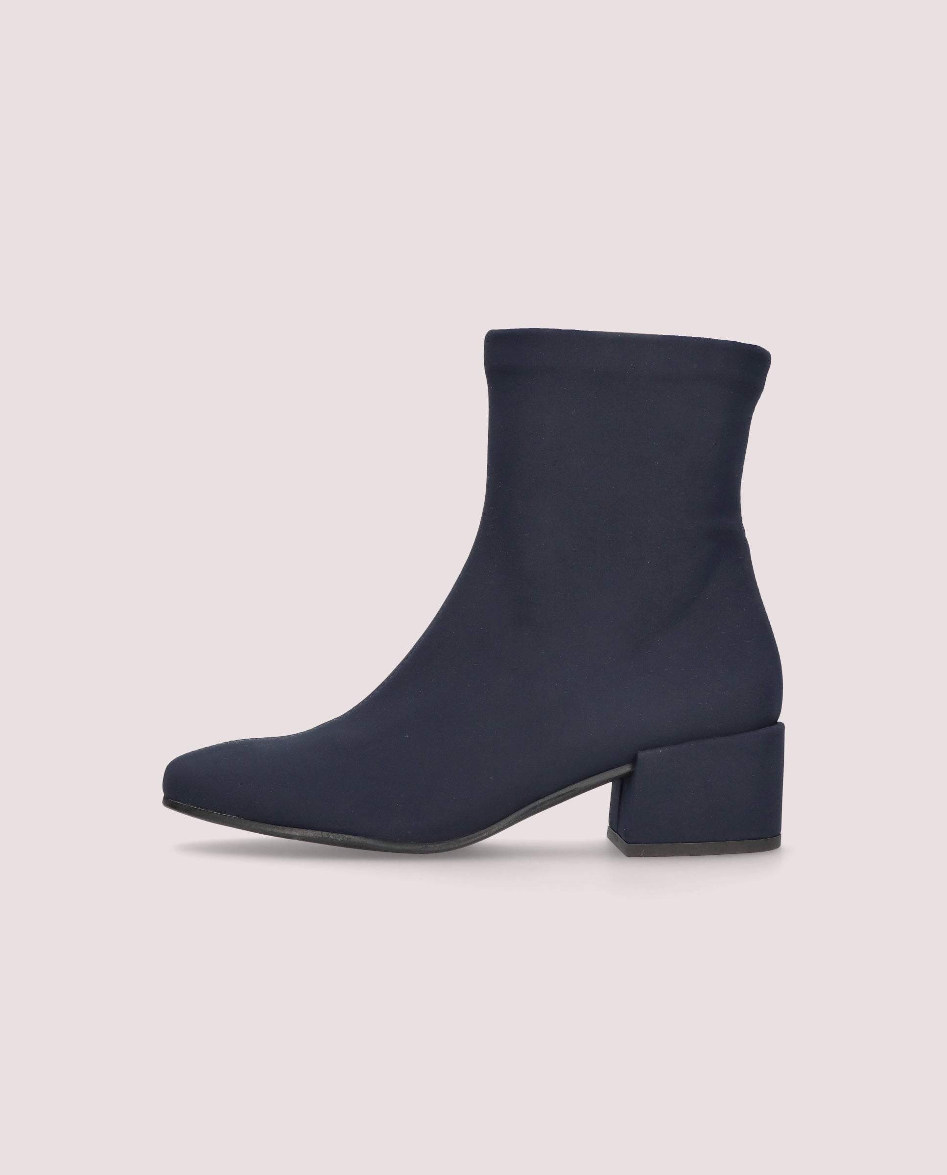 Jendayi Blue Woven Ankle Boots