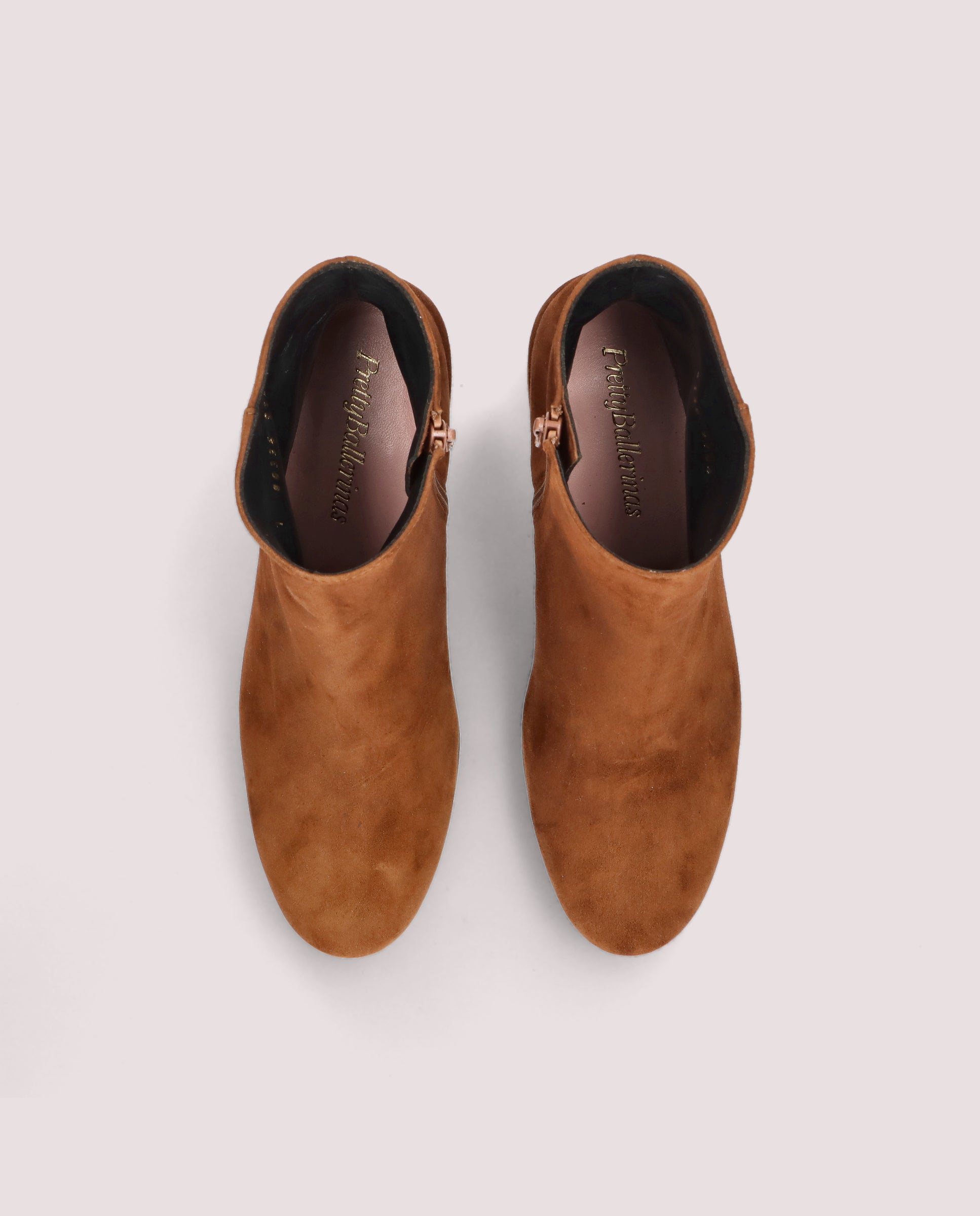 Jendayi Brown Suede Ankle Boots