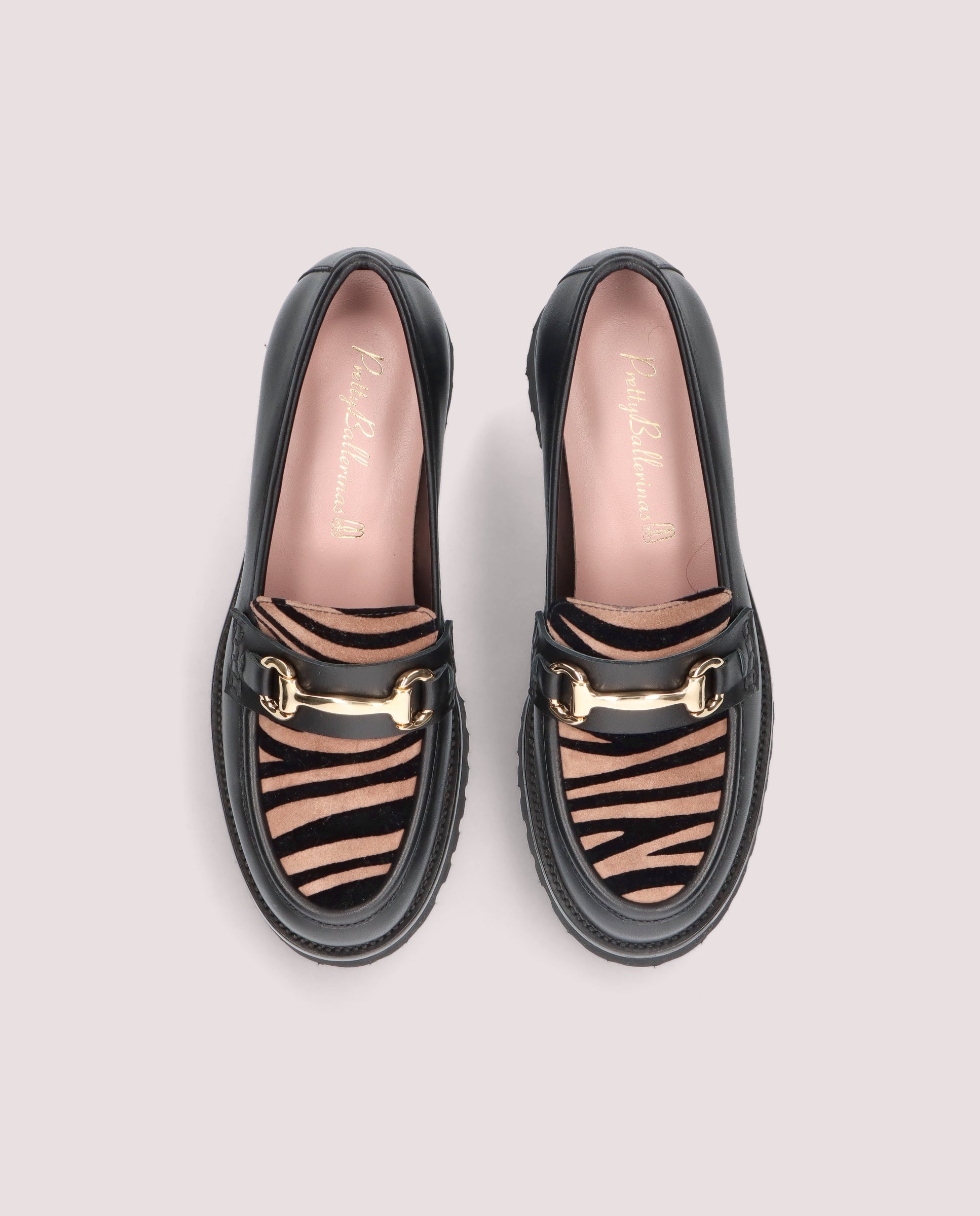 Ashley Black Leather Loafers