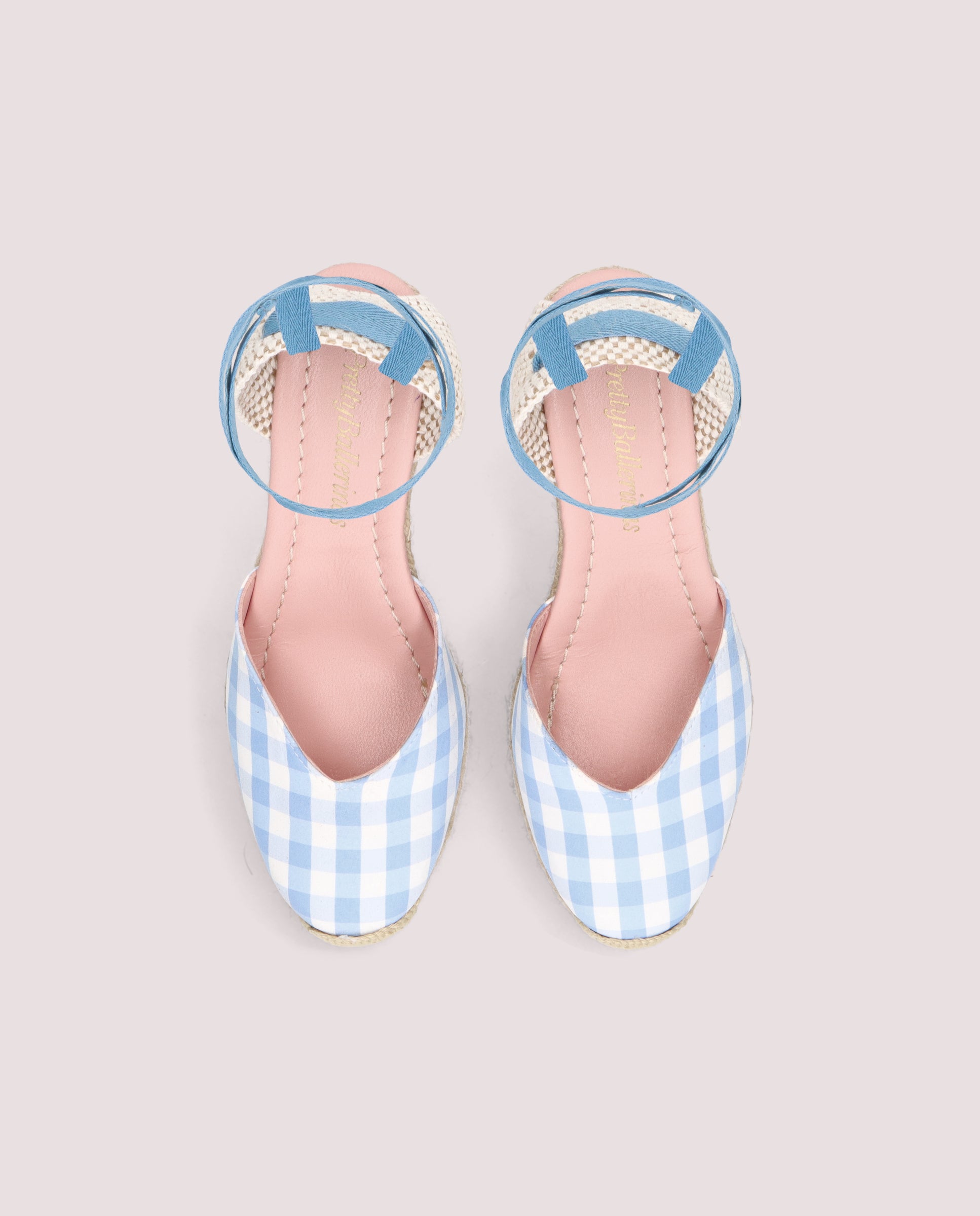 Alpargatas Esparto Deborah Azules Tejidos