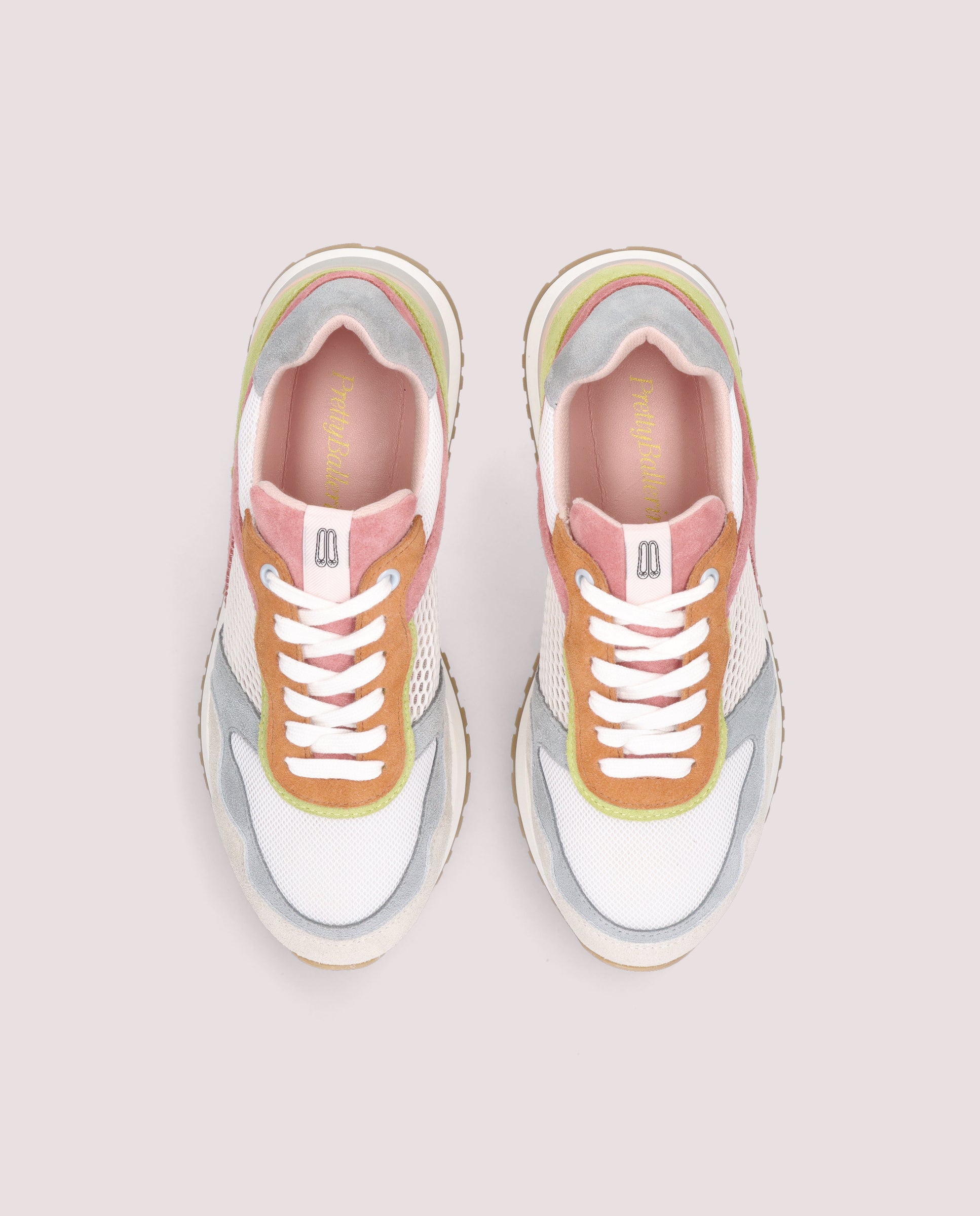 Nina Multicolor Suede Sneakers