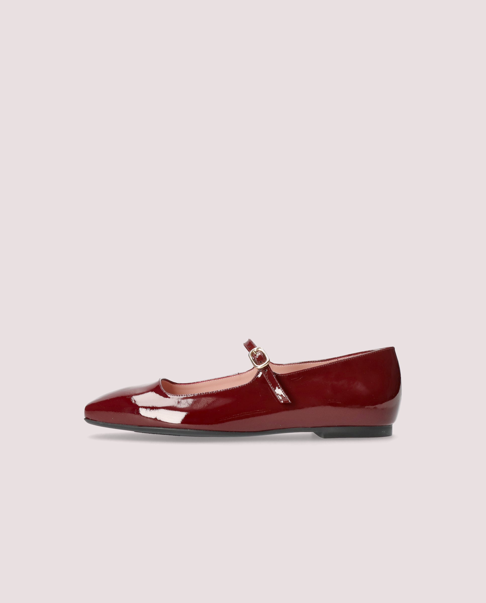 Camille Red Patent Leather Ballerinas