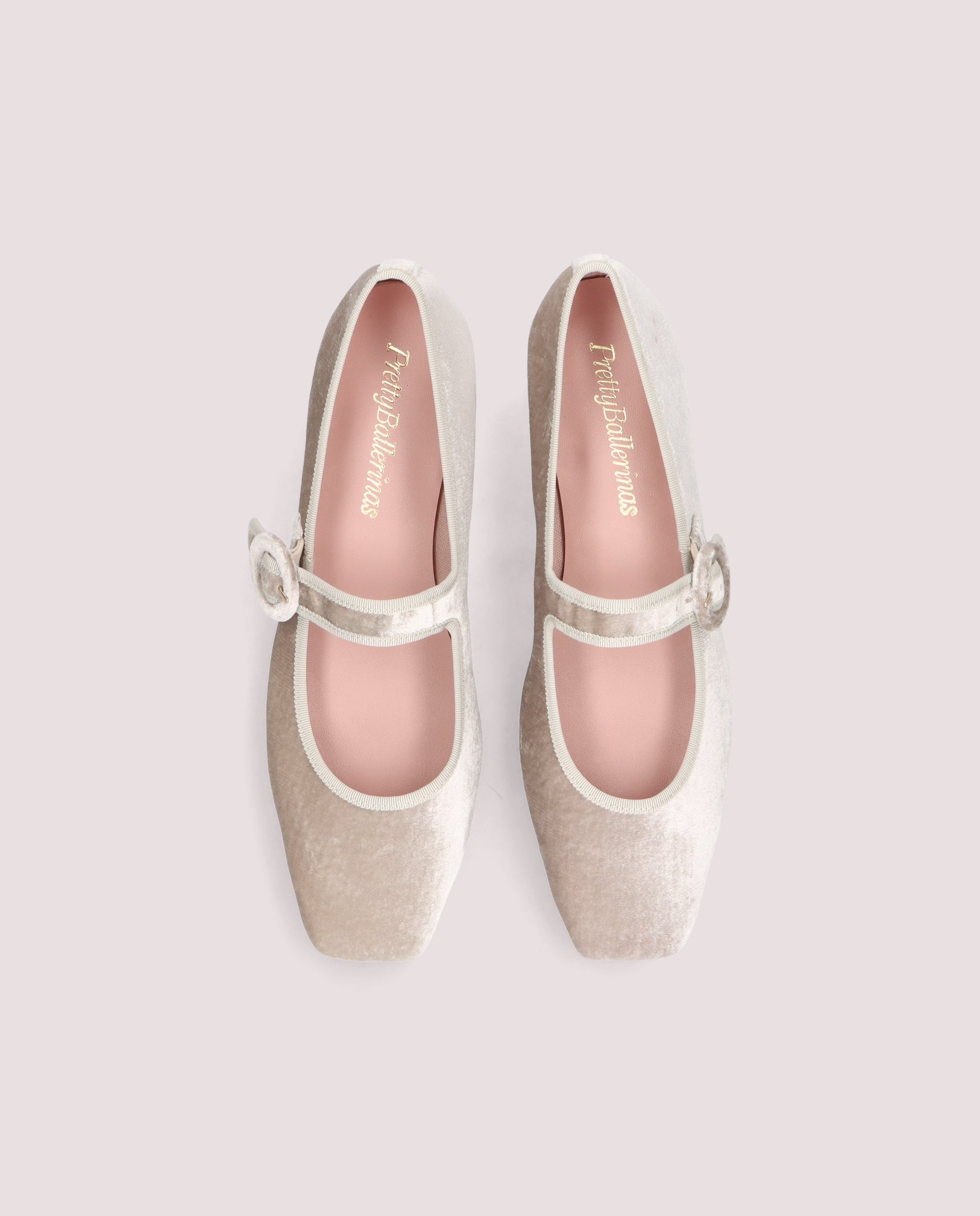 Camille Beige Knitted Ballet Flats