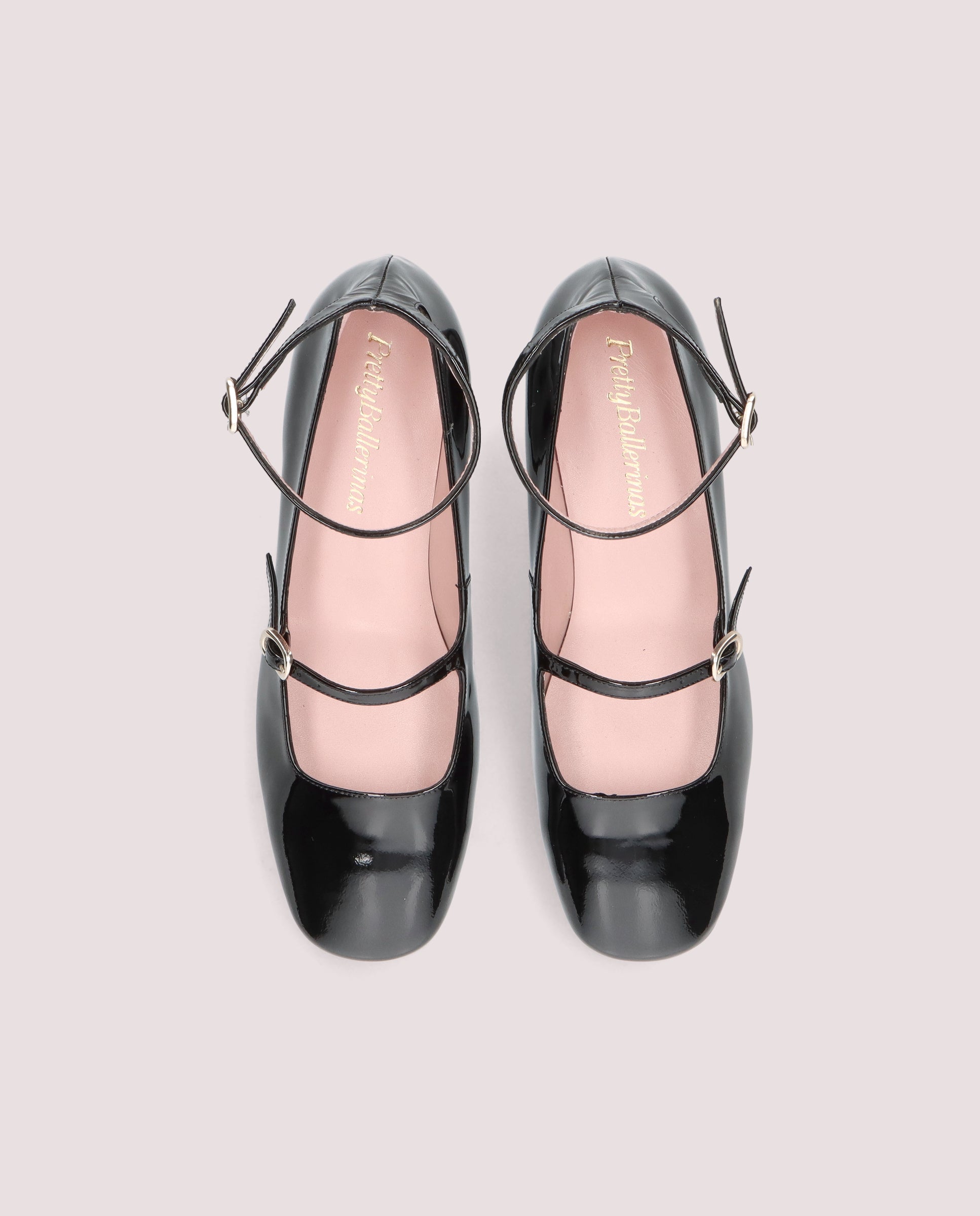 Odette Black Patent Leather Salon