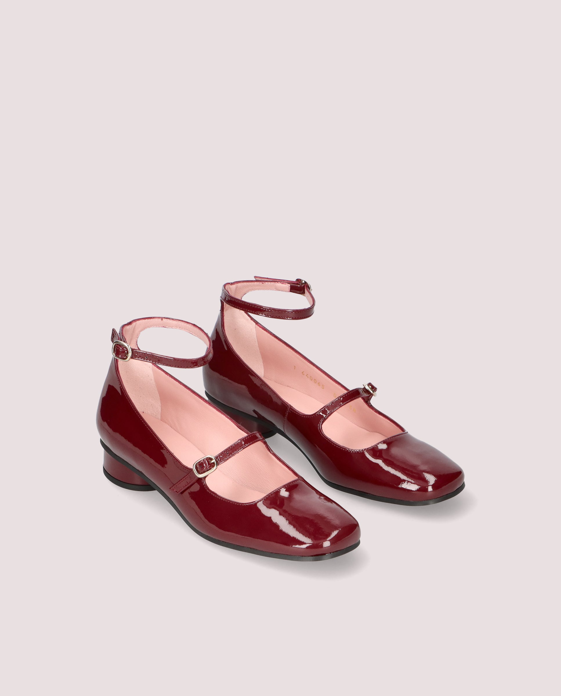 Odette Red Patent Leather Salon