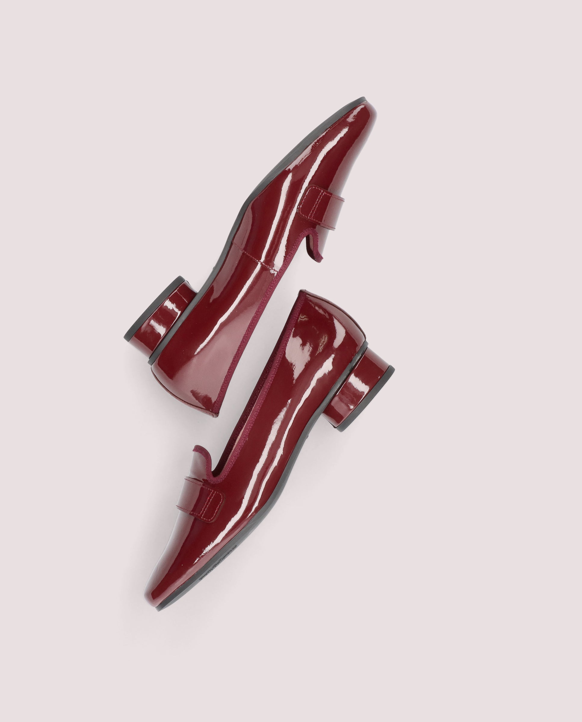 Odette Red Patent Leather Salon