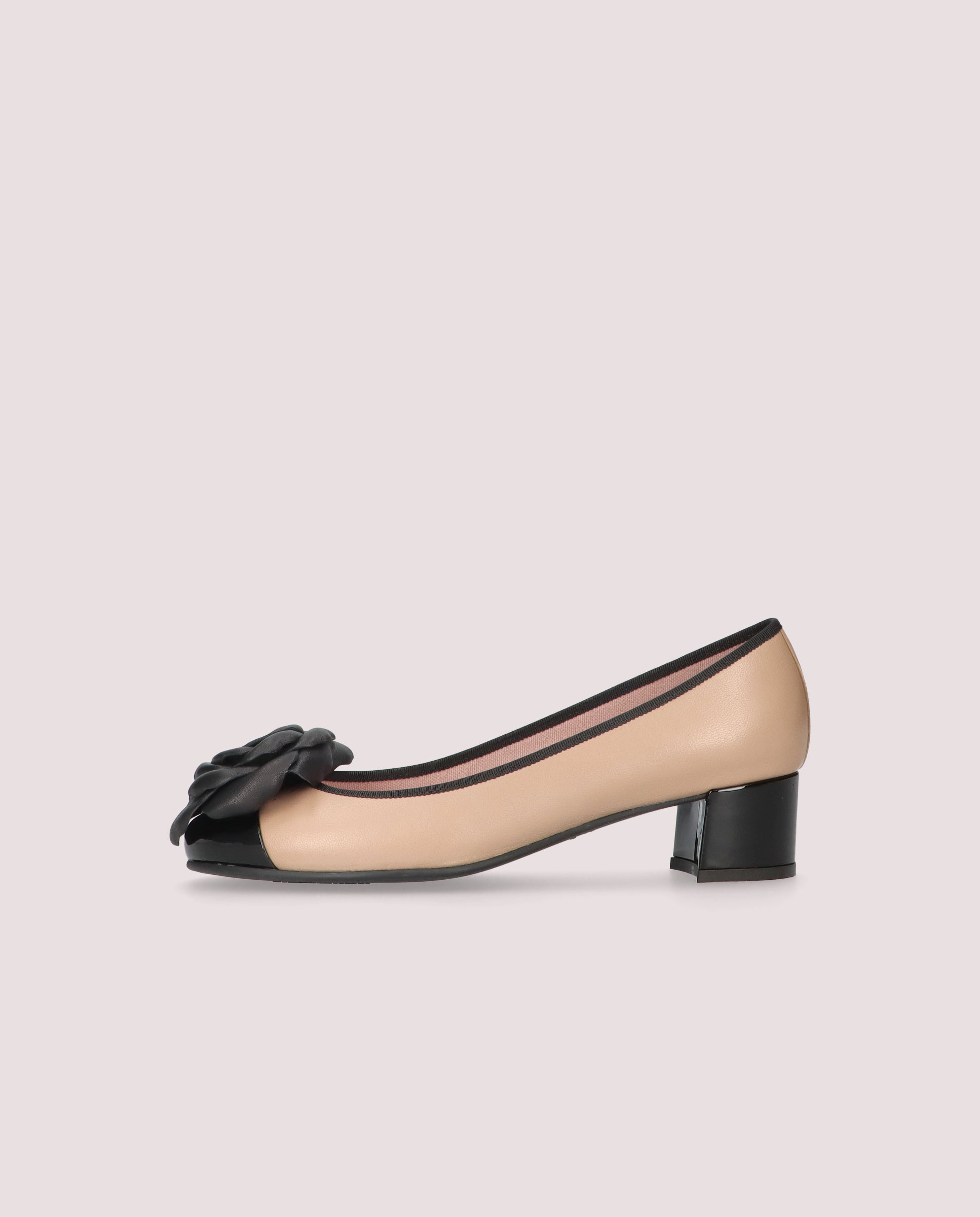 Joanna Beige Leather Salon