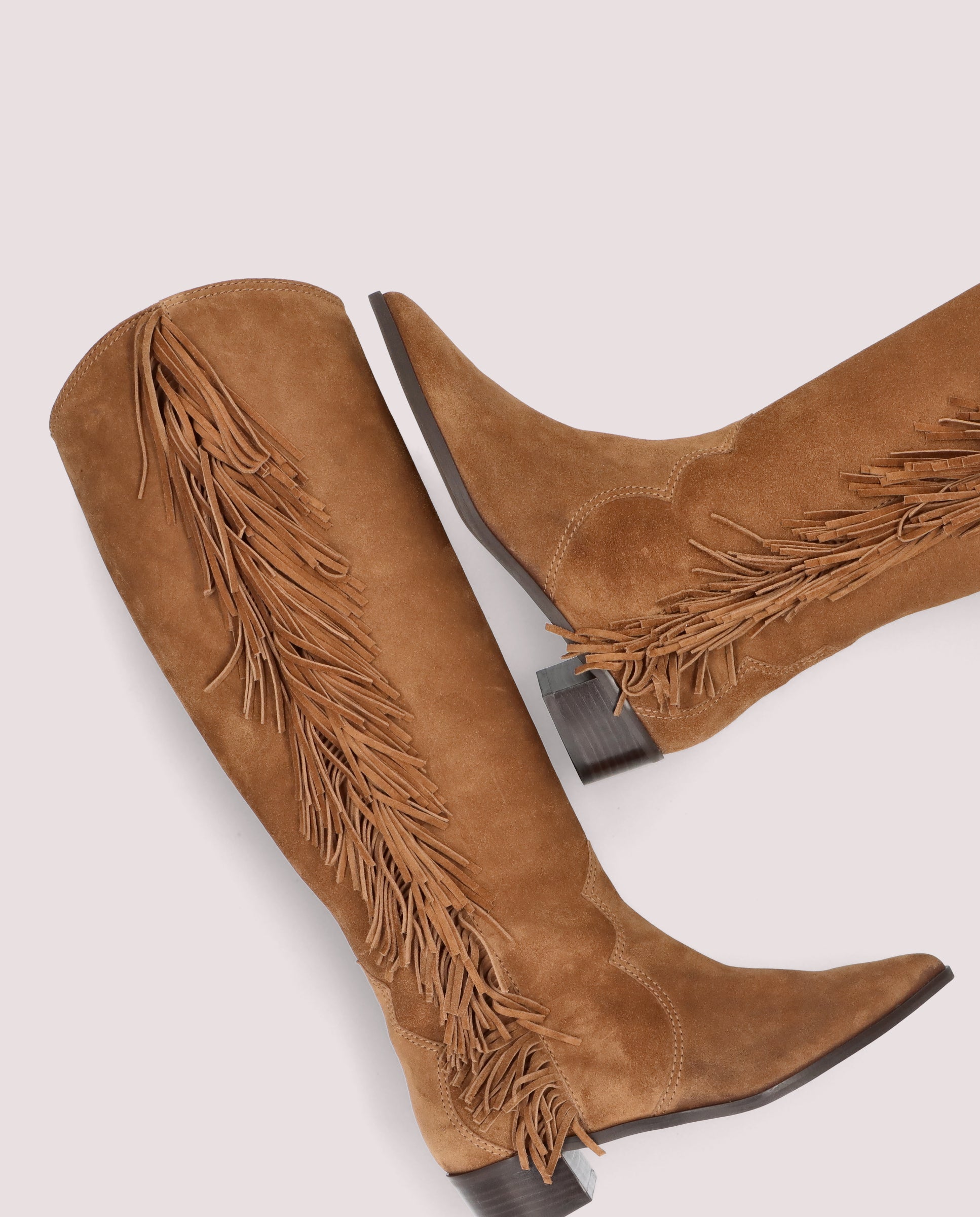 Kendall Brown Suede Boots