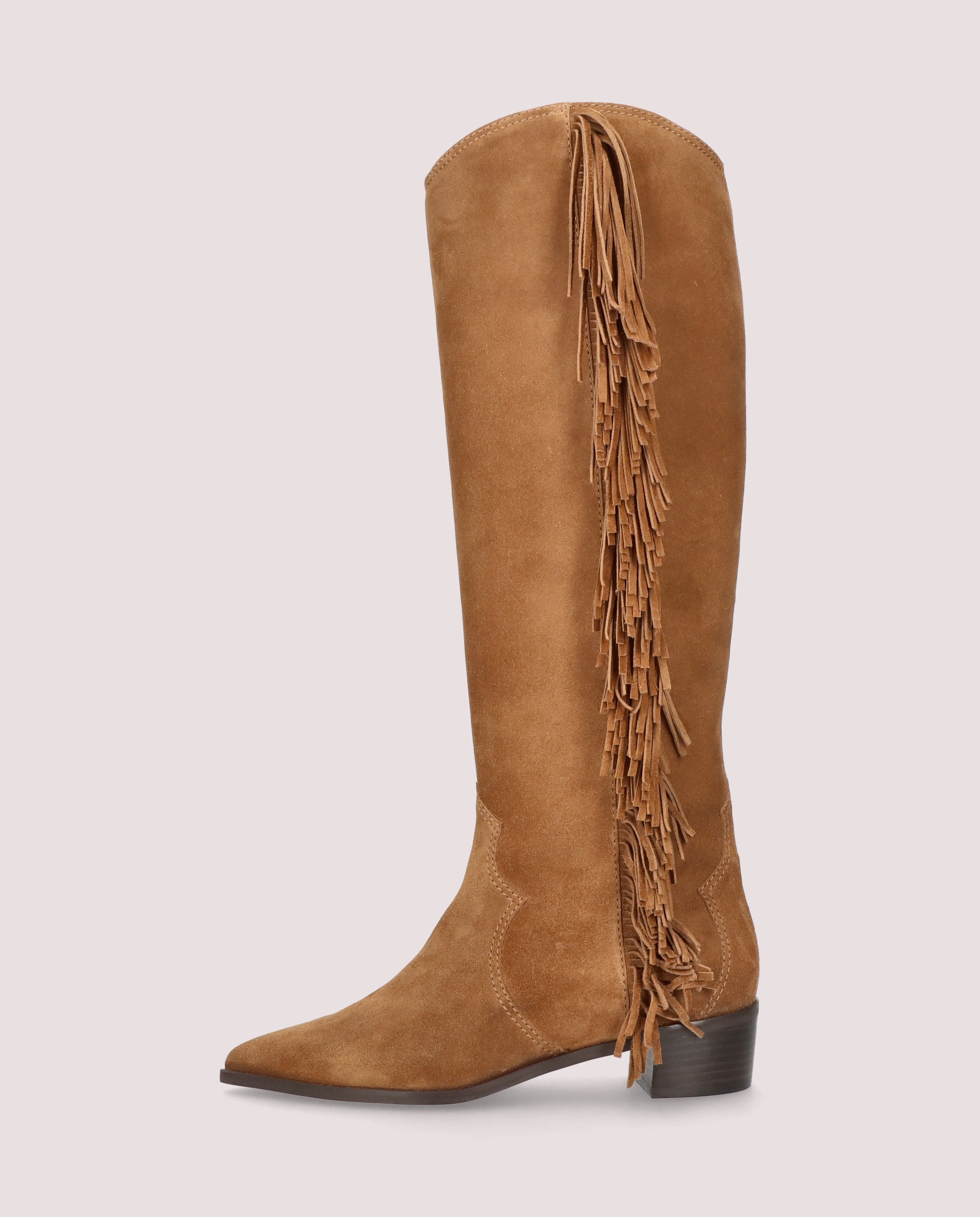 Kendall Brown Suede Boots