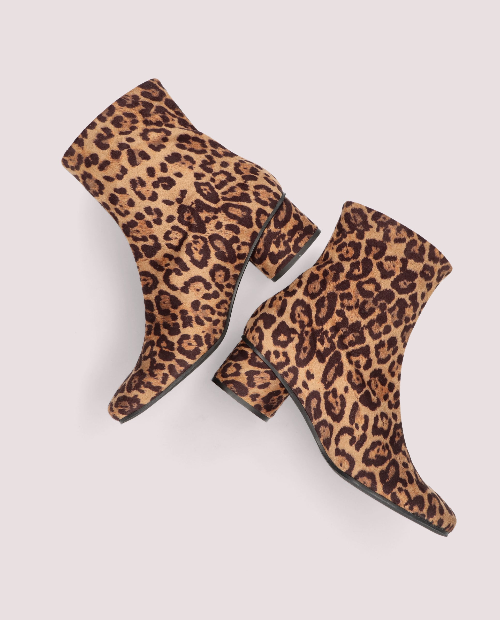 Jendayi Beige Woven Ankle Boots