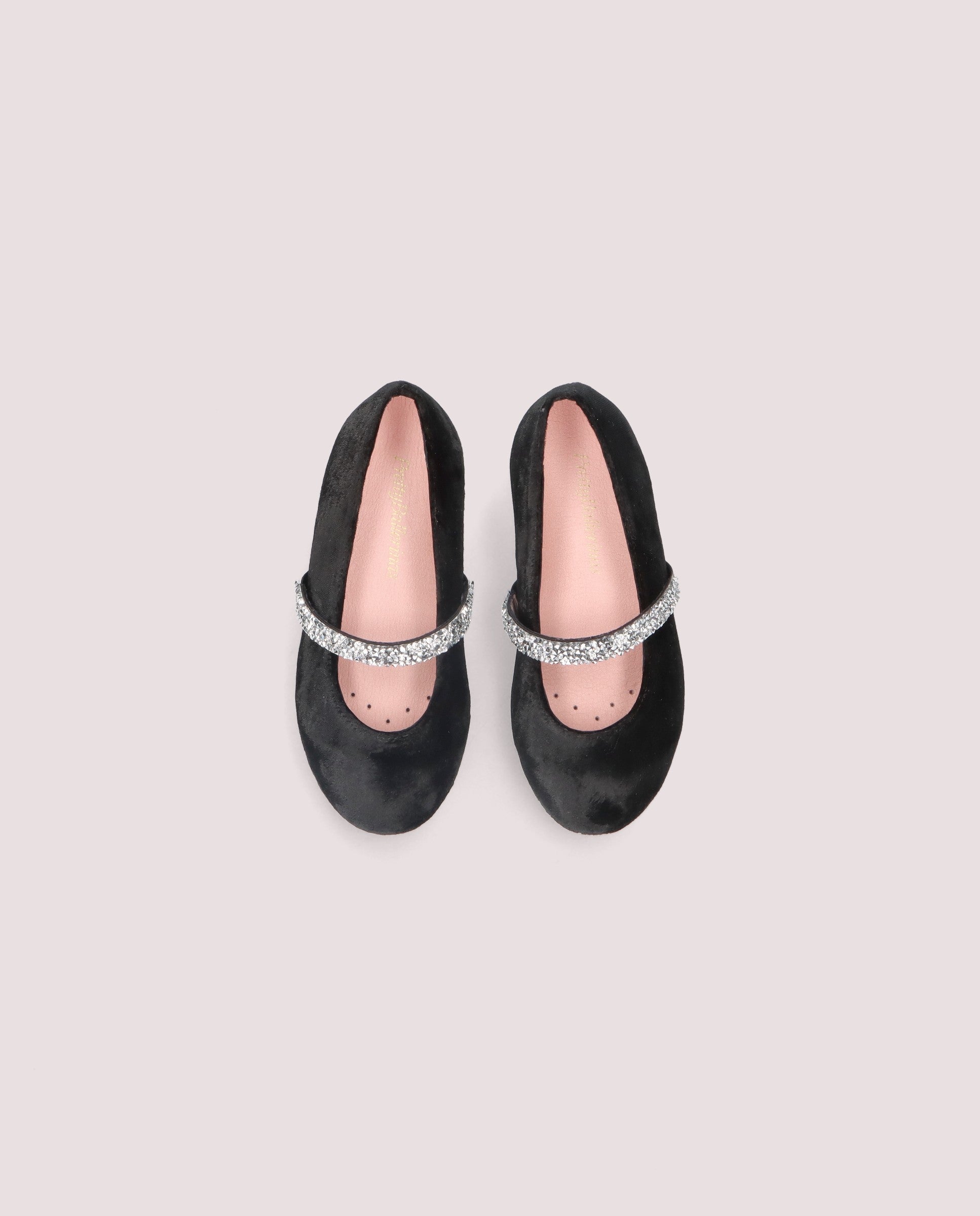 Juliette Black Knitted Ballerinas