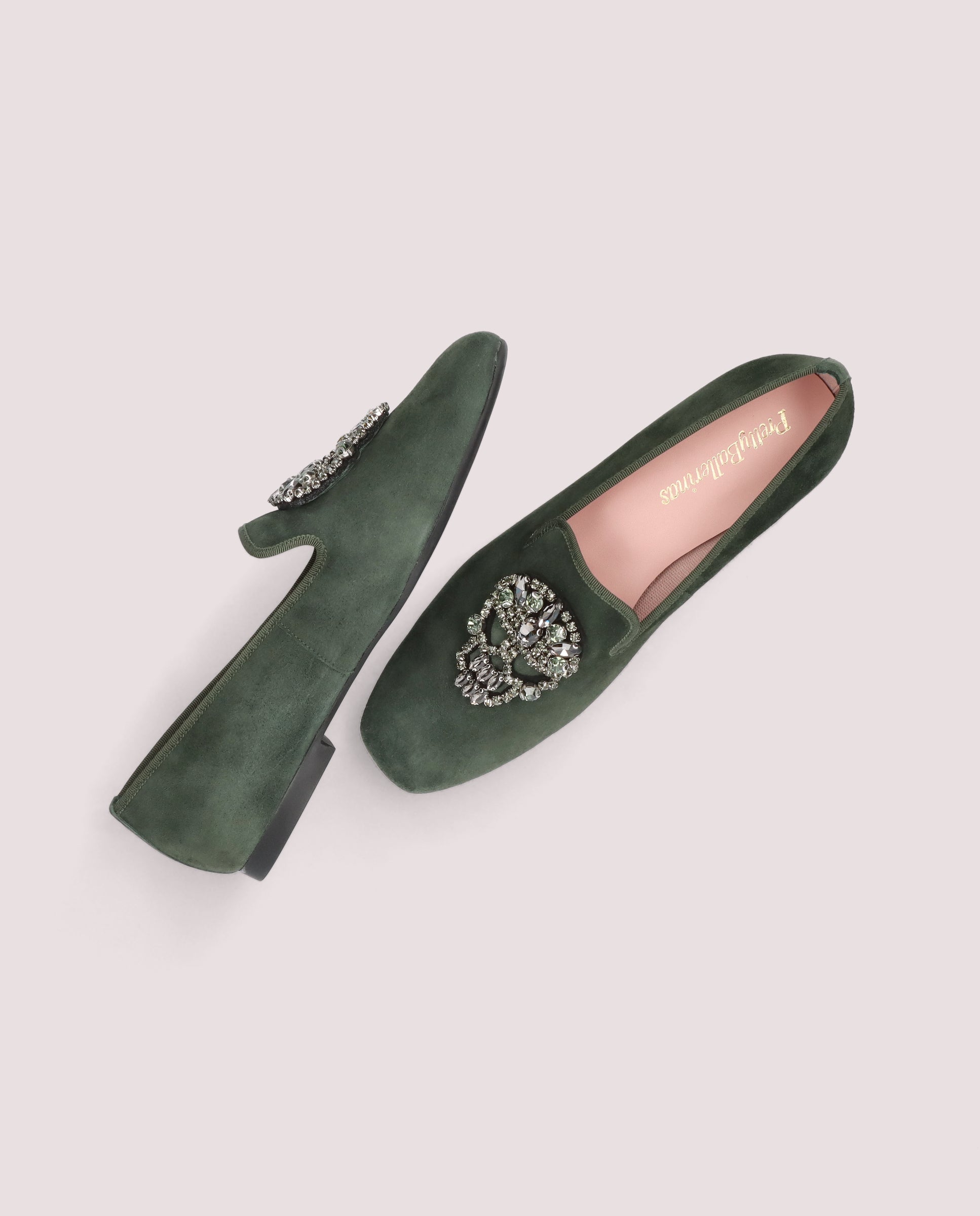 Carla Verdes Suede Loafers