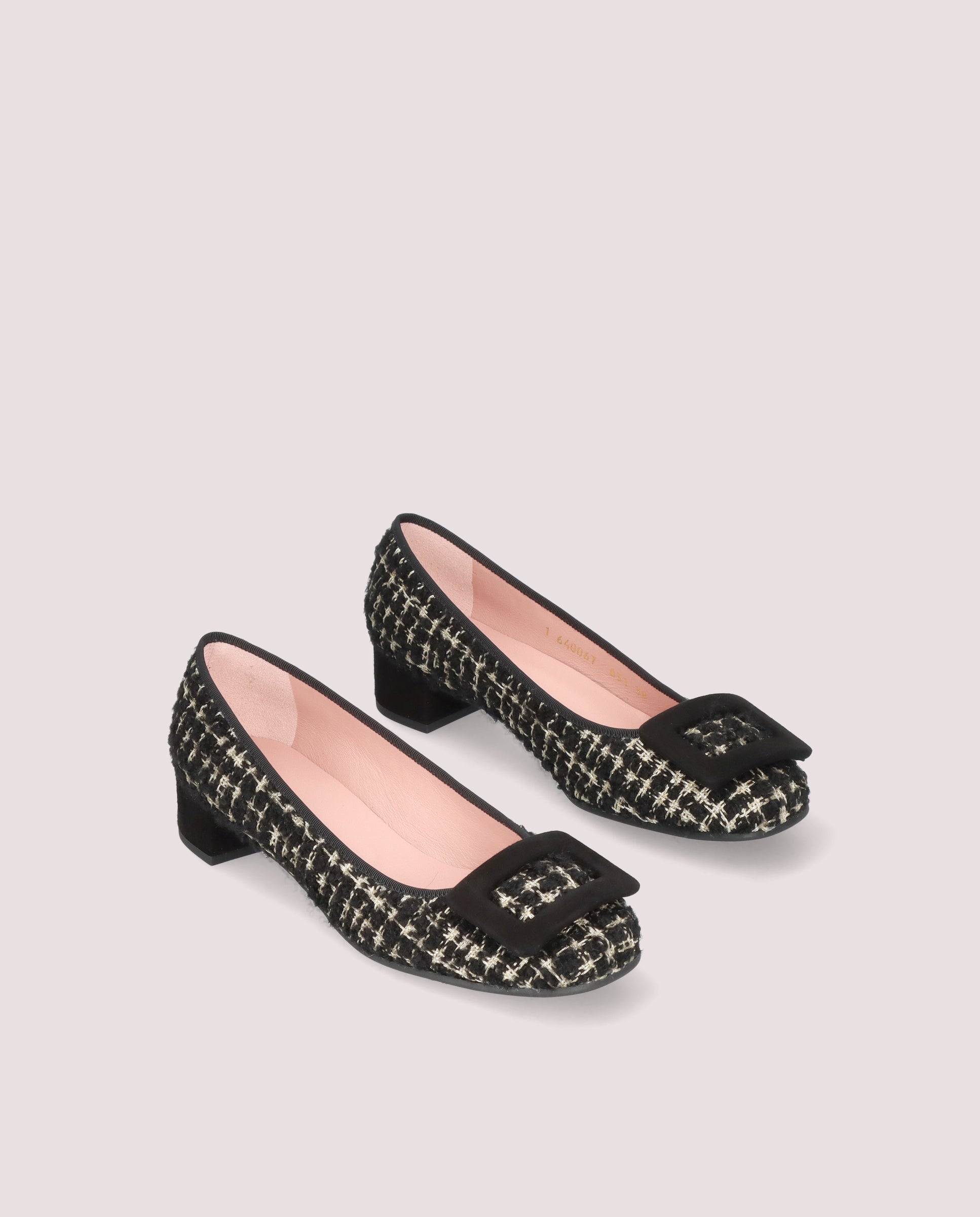 Odette Black Fabric Salon