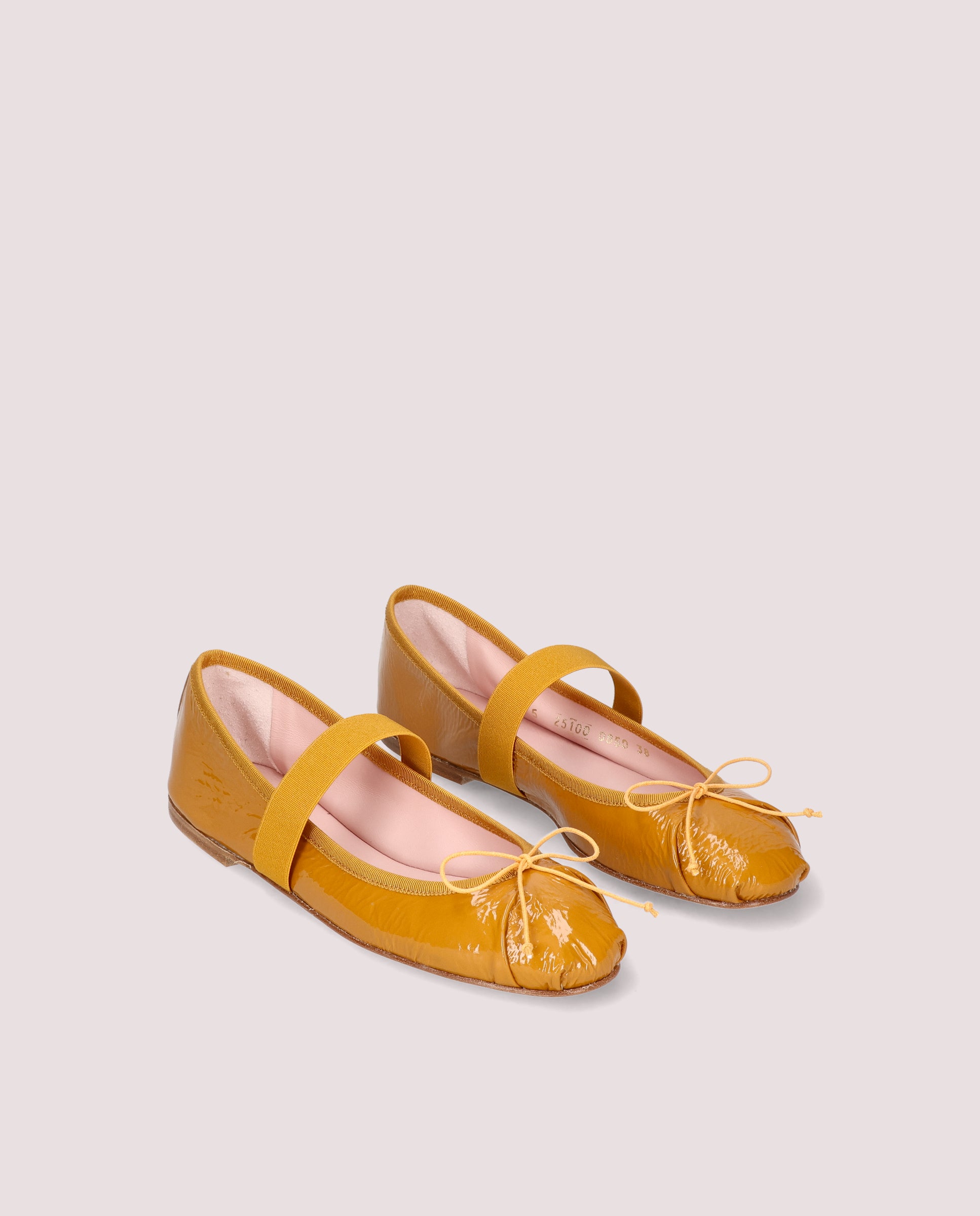 Nicole Yellow Skin Ballerinas