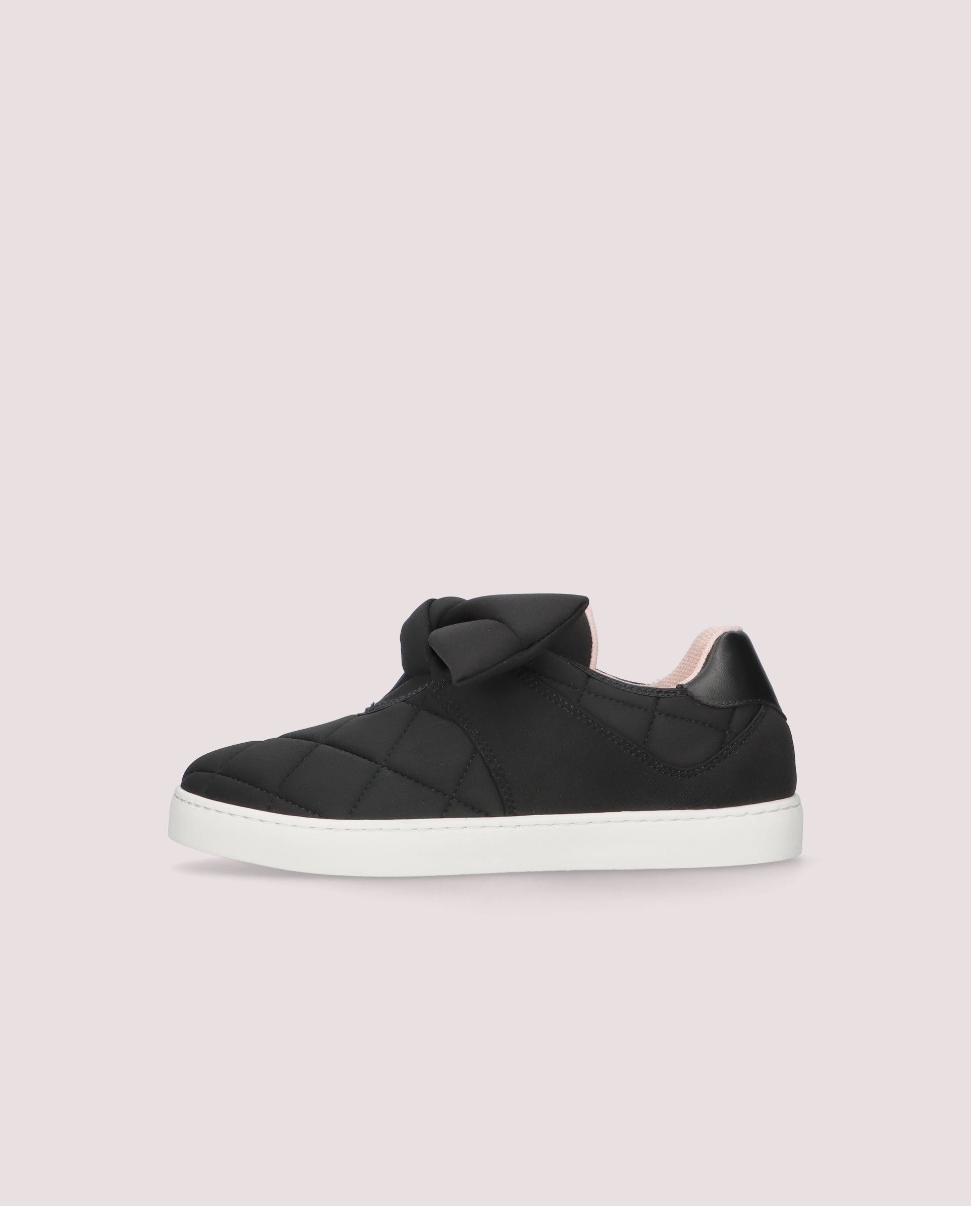 Cordelia Black Woven Sneakers