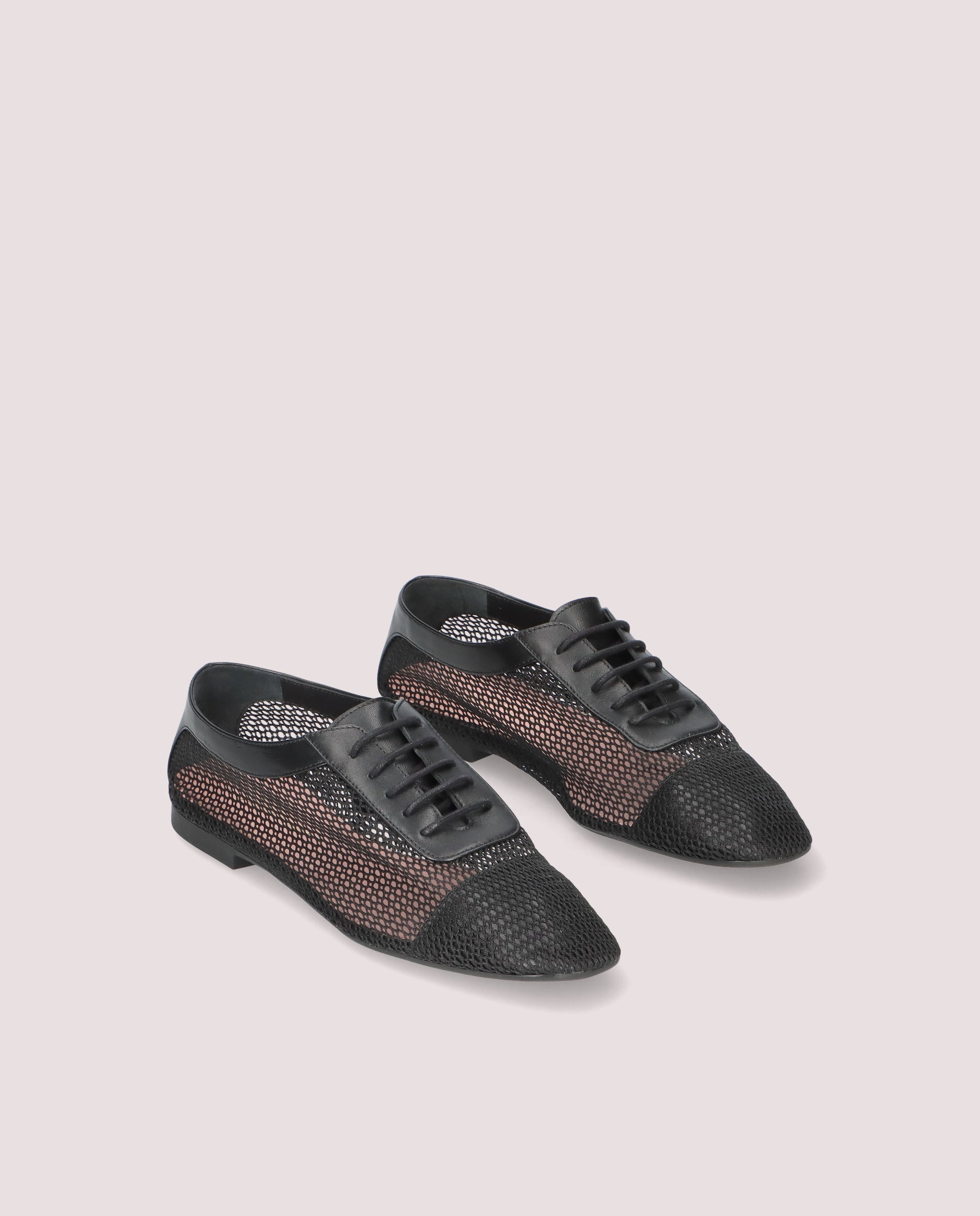 Zapatos Acordonados Carla Negros Red