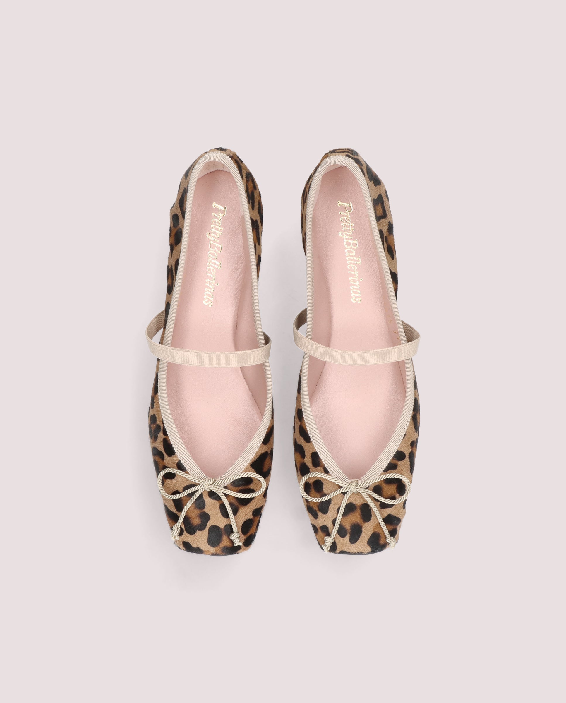 Kristen Animal Print Pony Ballerinas