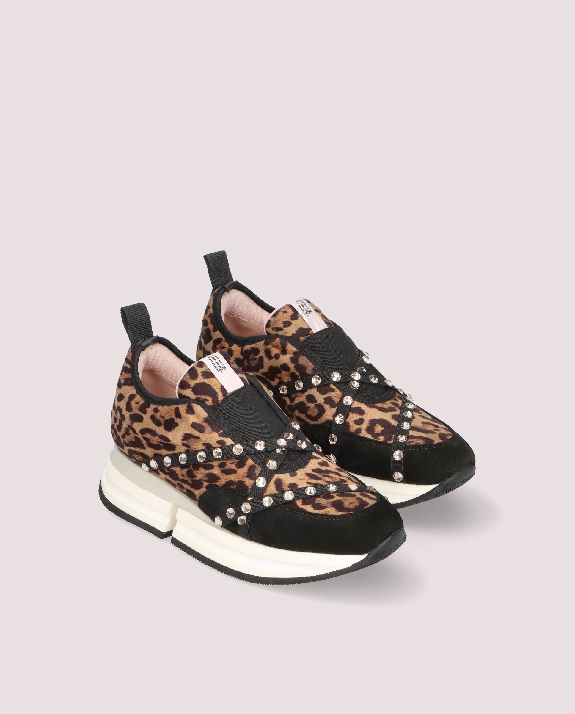 Christy Beige Woven Sneakers