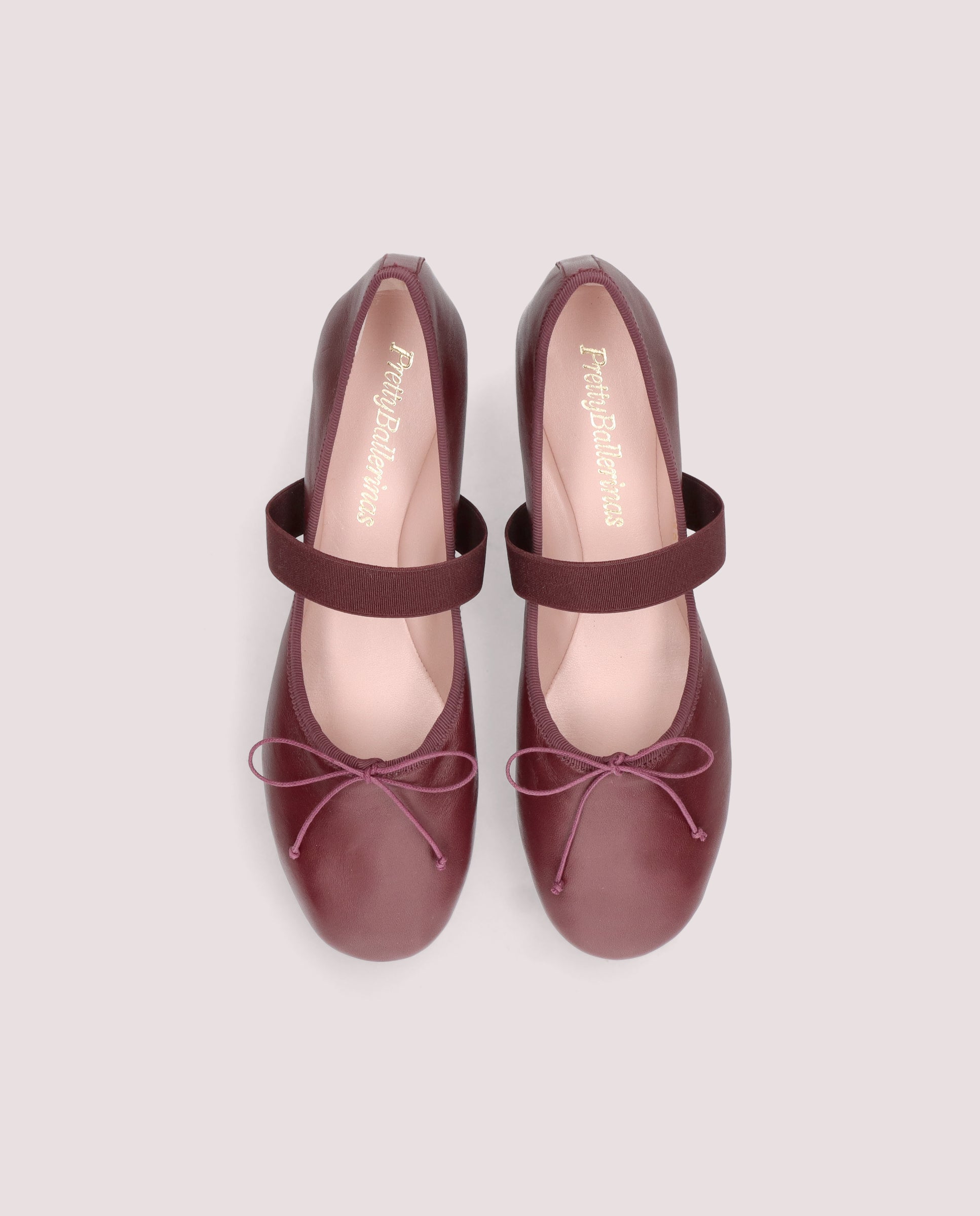 Lea Brown Leather Ballet Flats