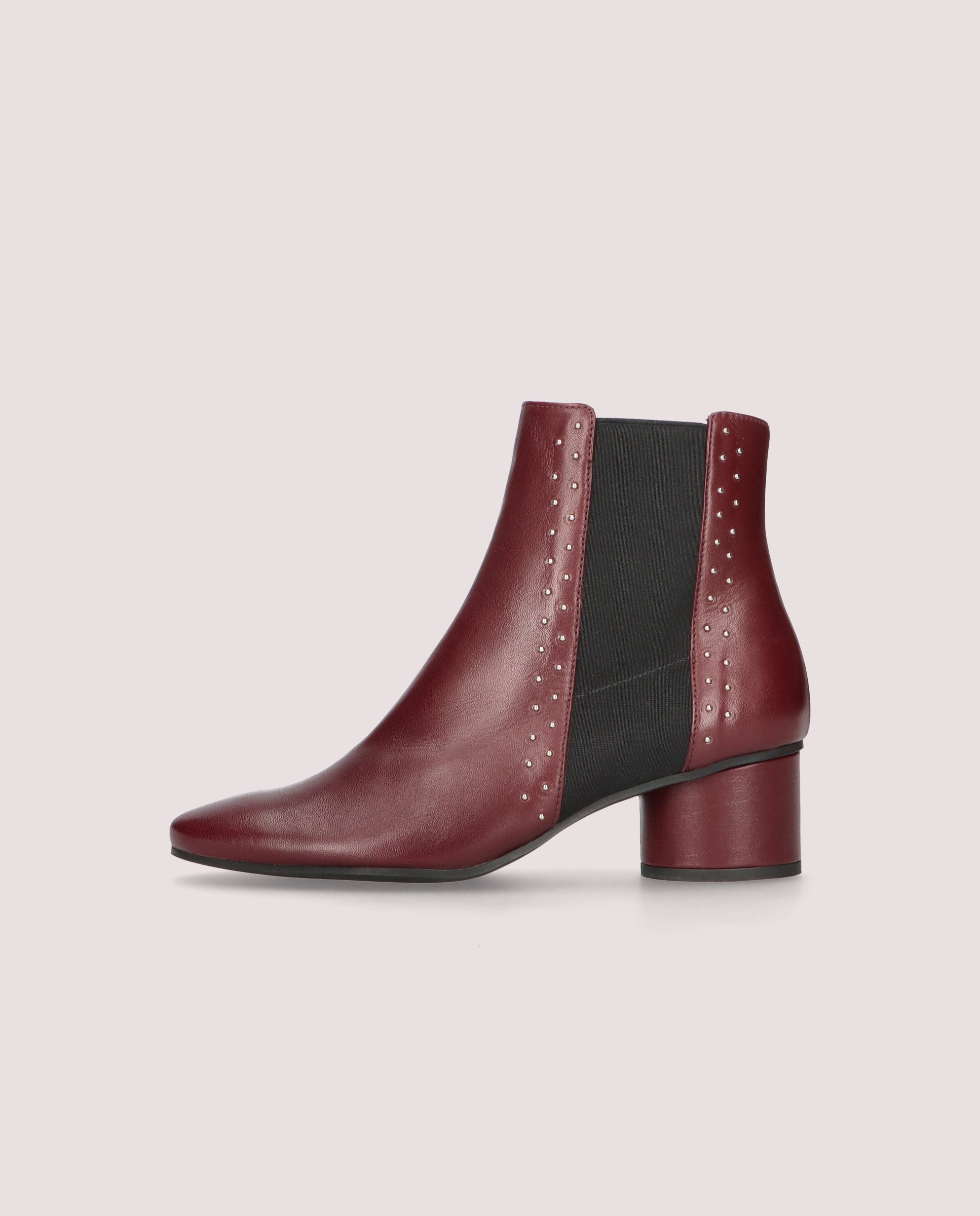 Jendayi Red Leather Boots