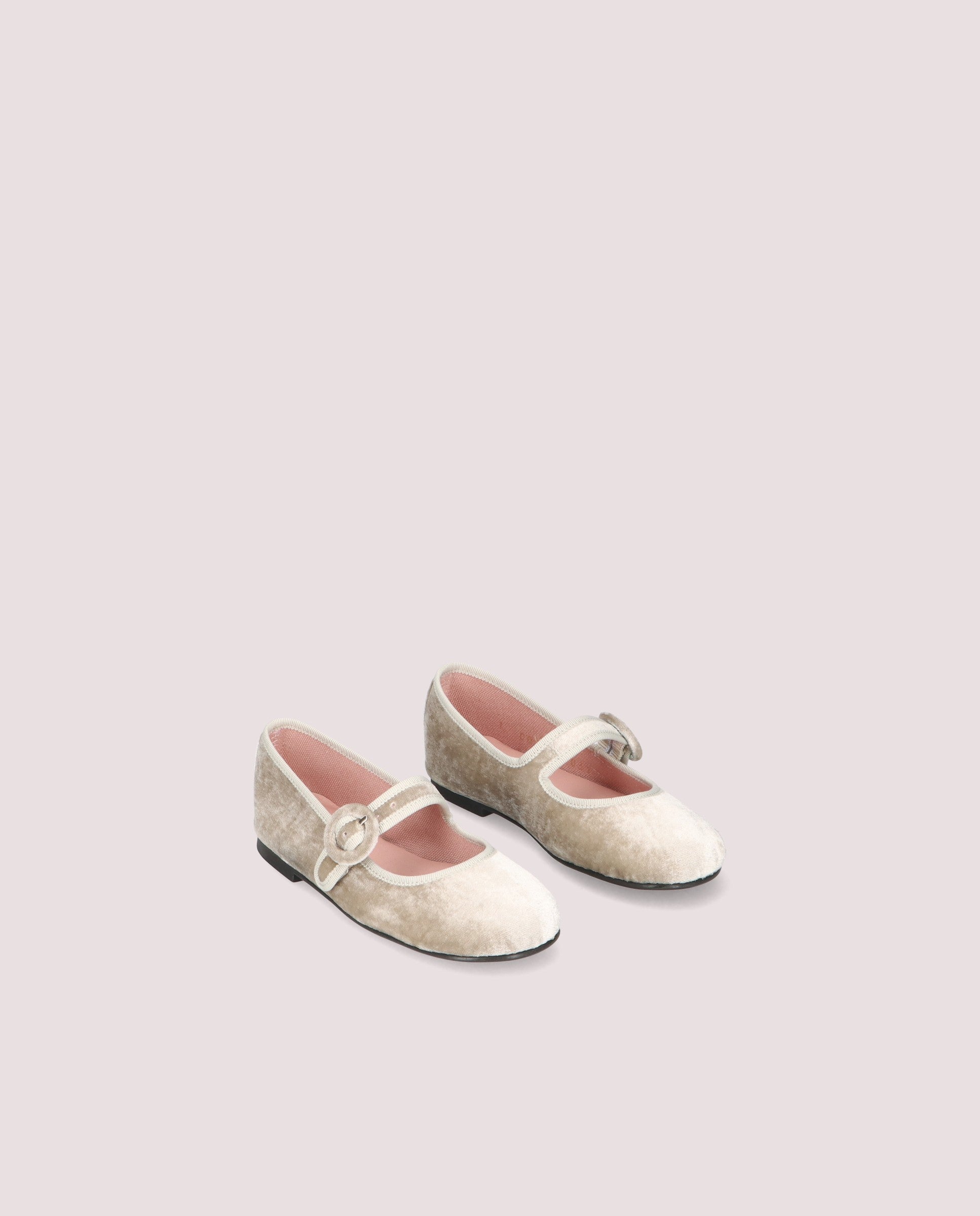 Hannah Beige Knitted Ballerinas